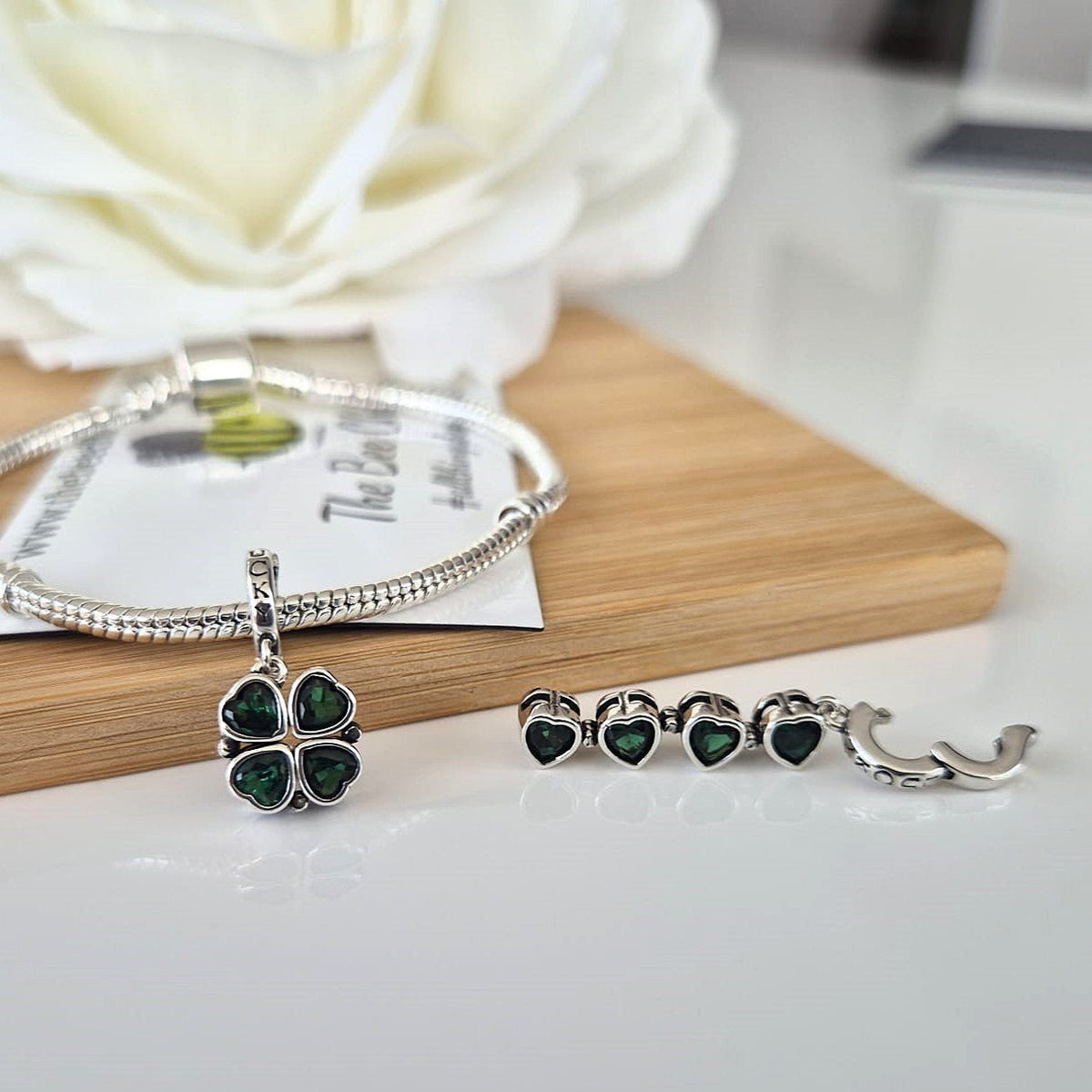 Clover Surprise Charm - The Bee Charm