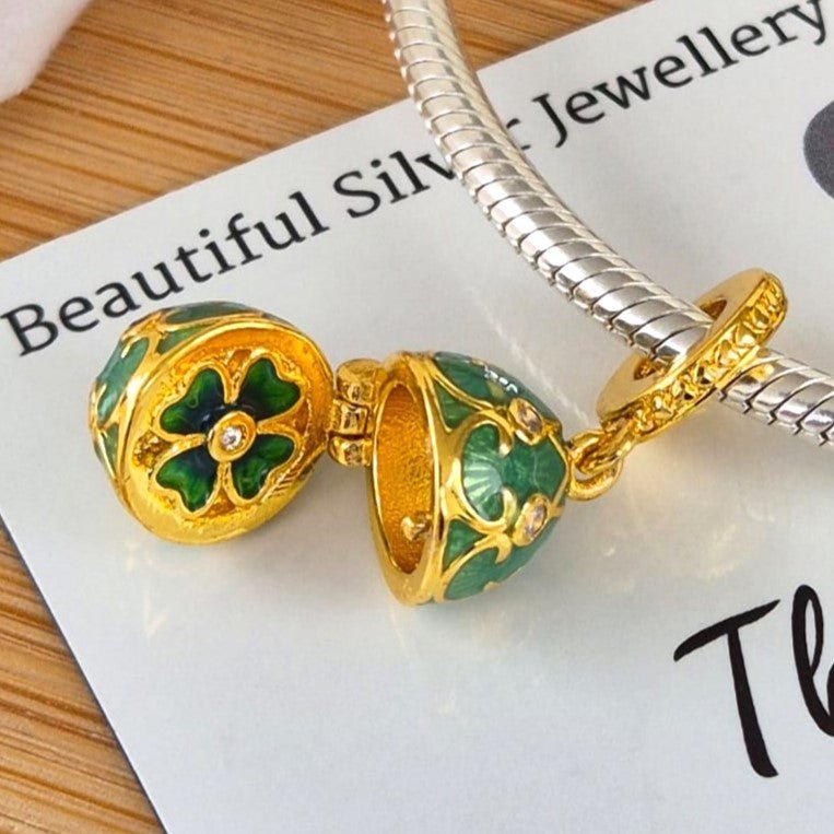 Faberge Egg Charm - The Bee Charm