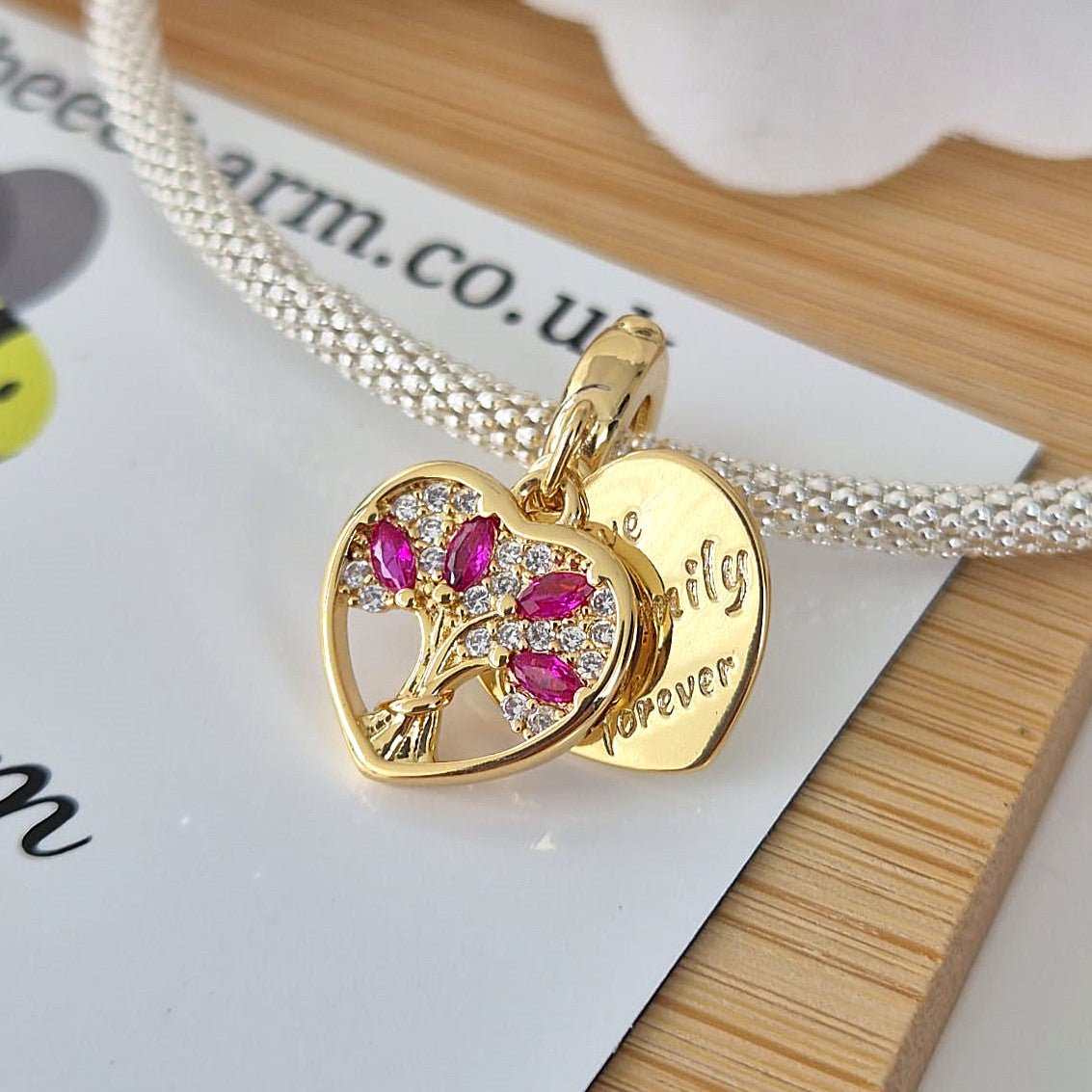 Family Forever Charm - The Bee Charm