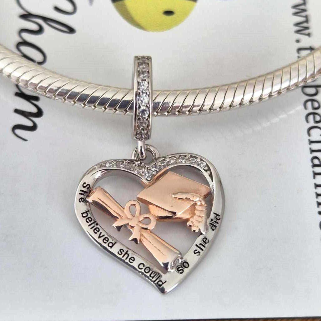 Graduation Charm - The Bee Charm