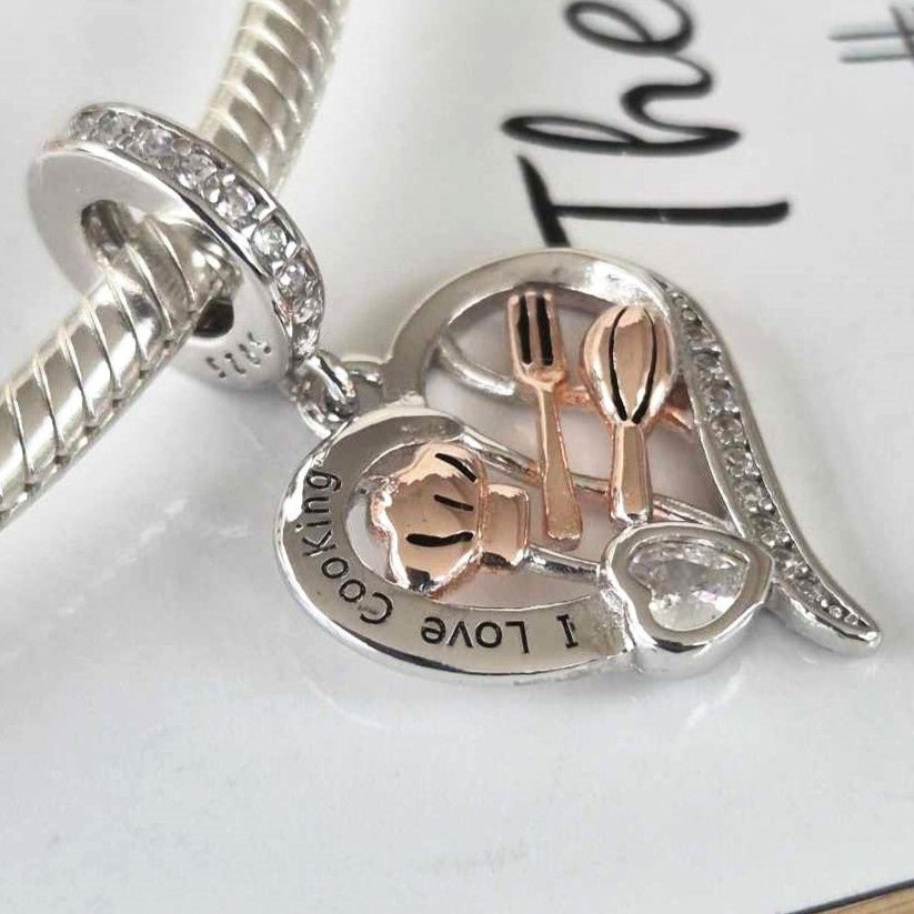 Love To Cook Charm - The Bee Charm