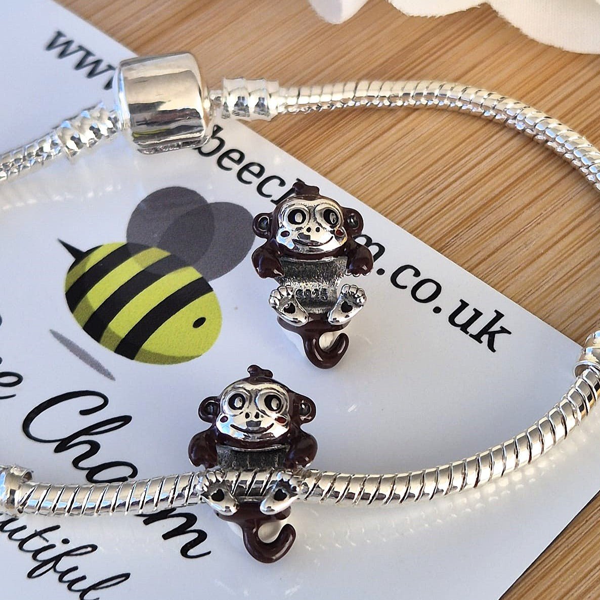Monkey Charm - The Bee Charm