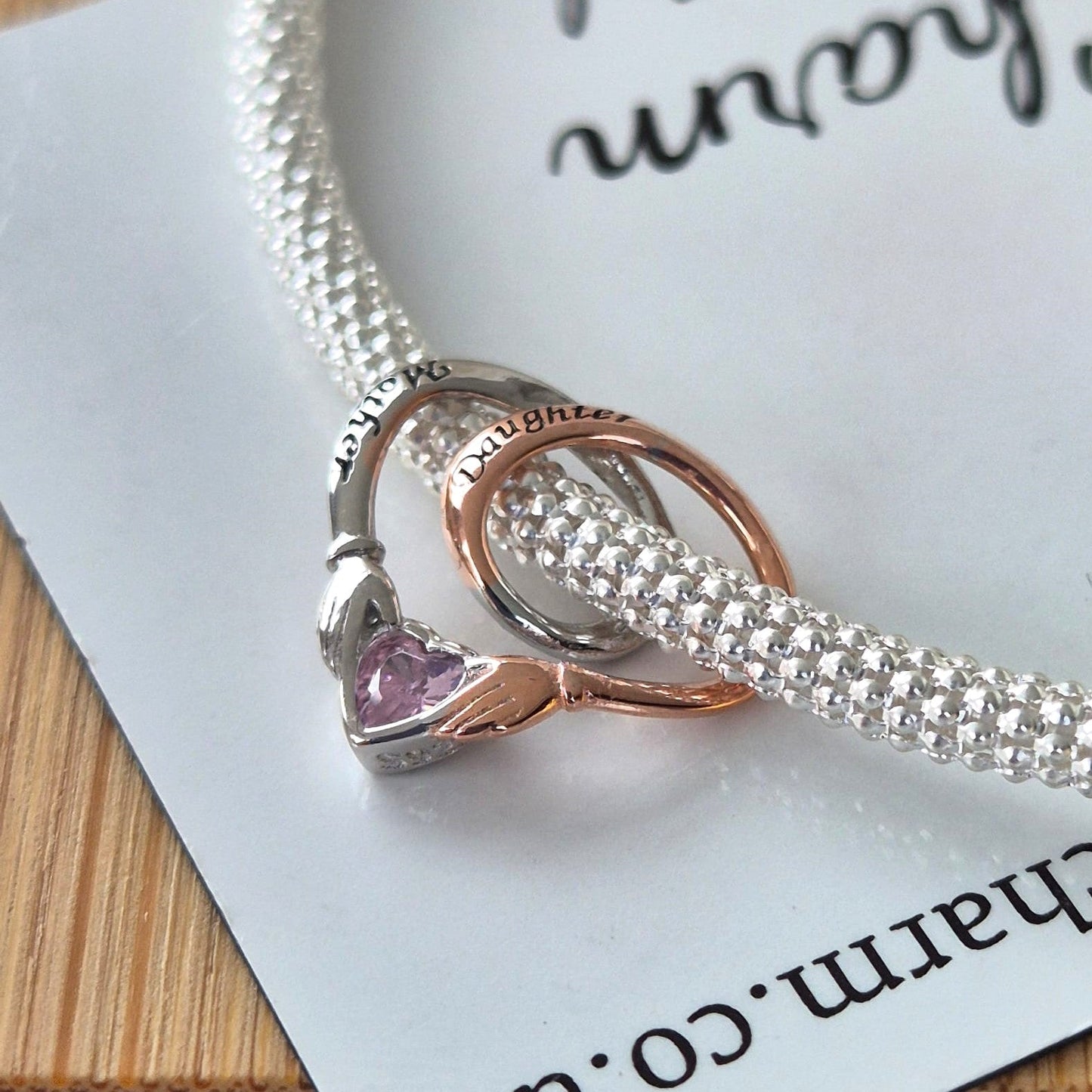 Mother and Daughter Charm - The Bee Charm