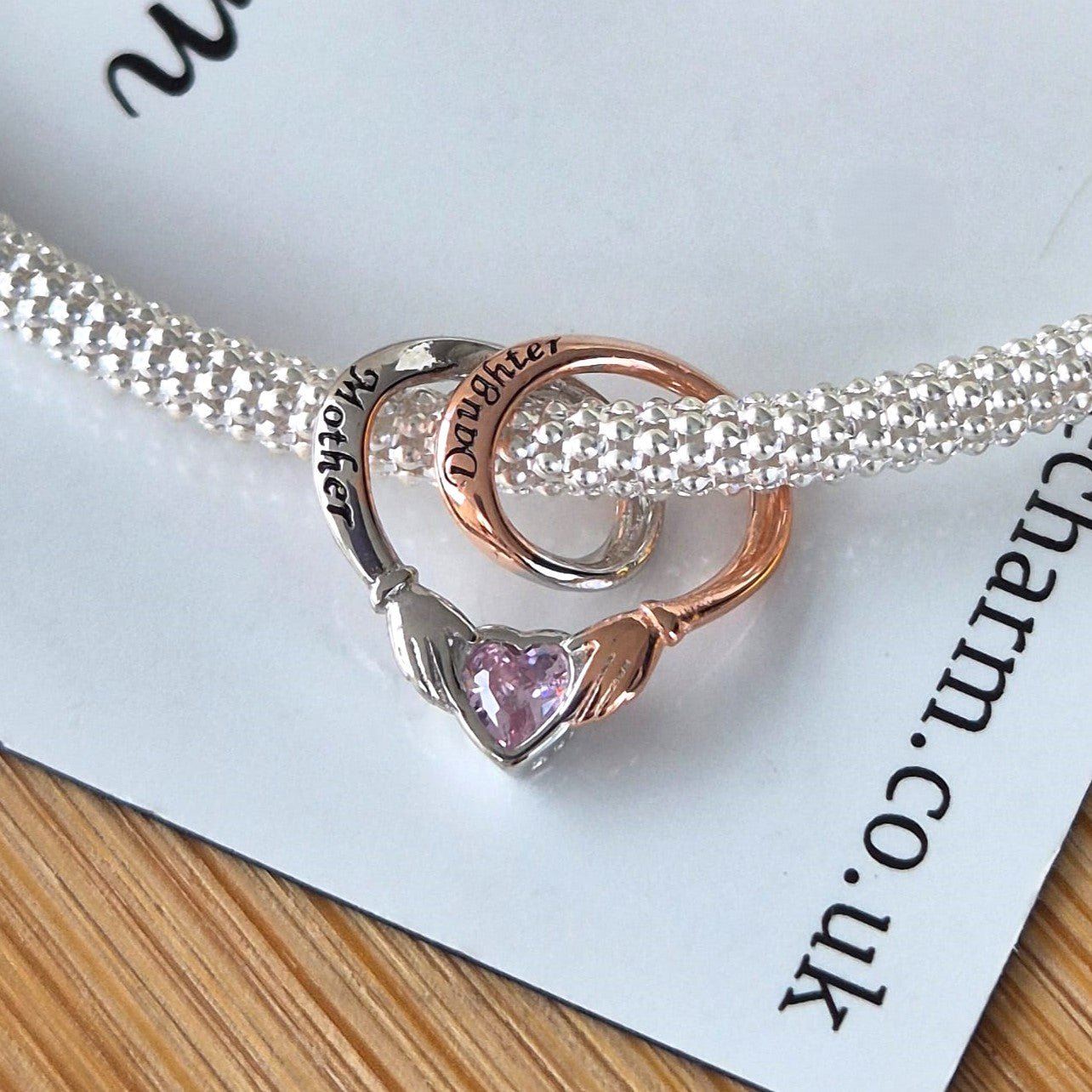 Mother and Daughter Charm - The Bee Charm