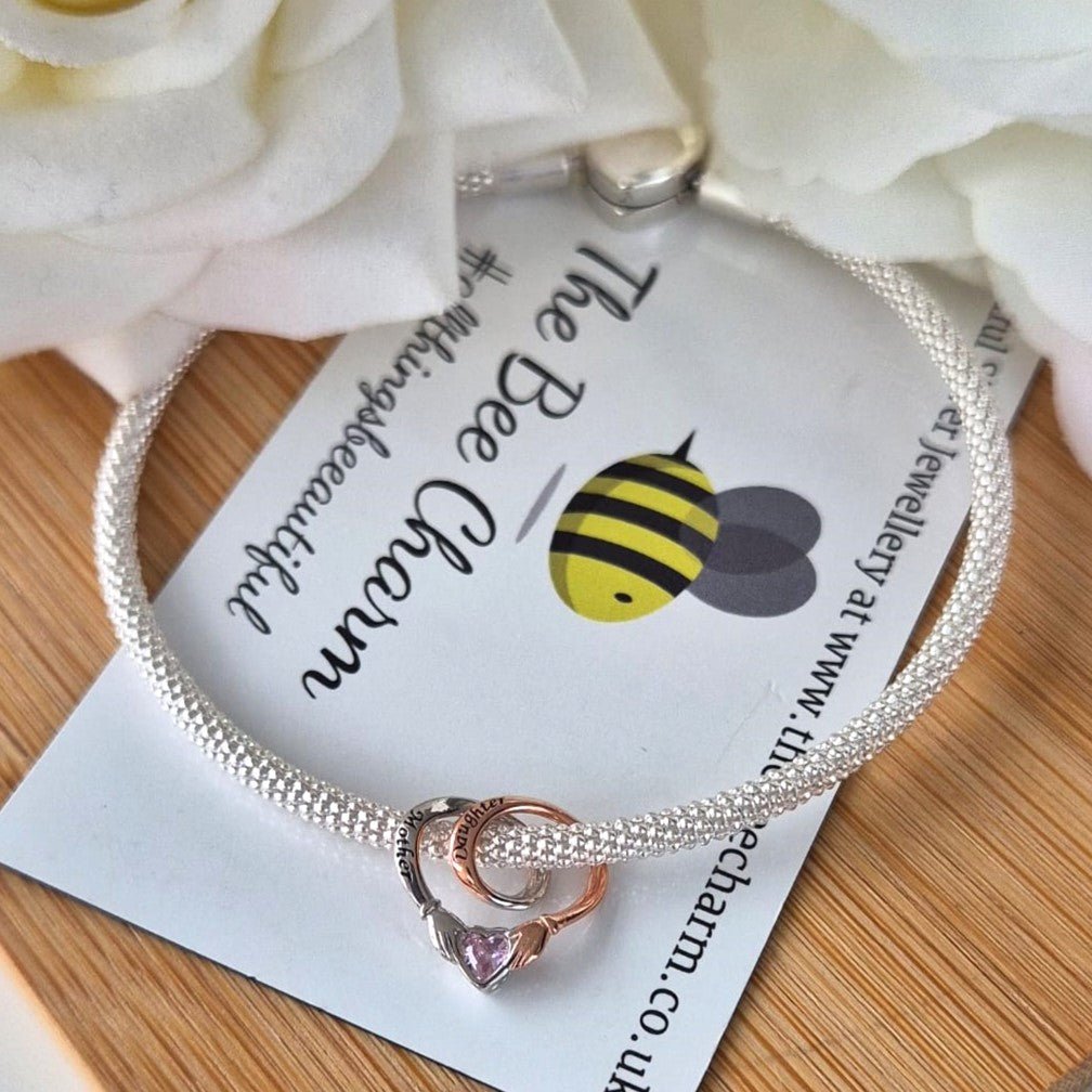 Mother and Daughter Charm - The Bee Charm