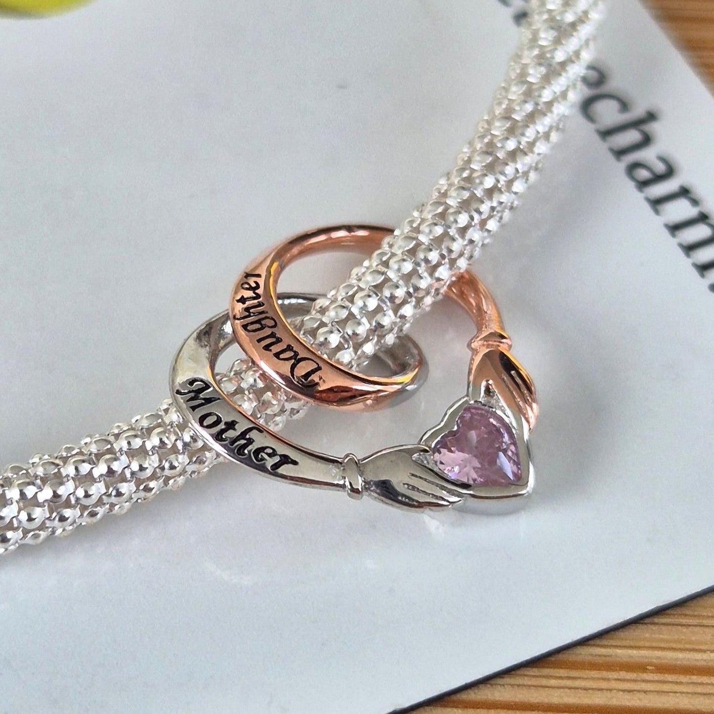 Mother and Daughter Charm - The Bee Charm