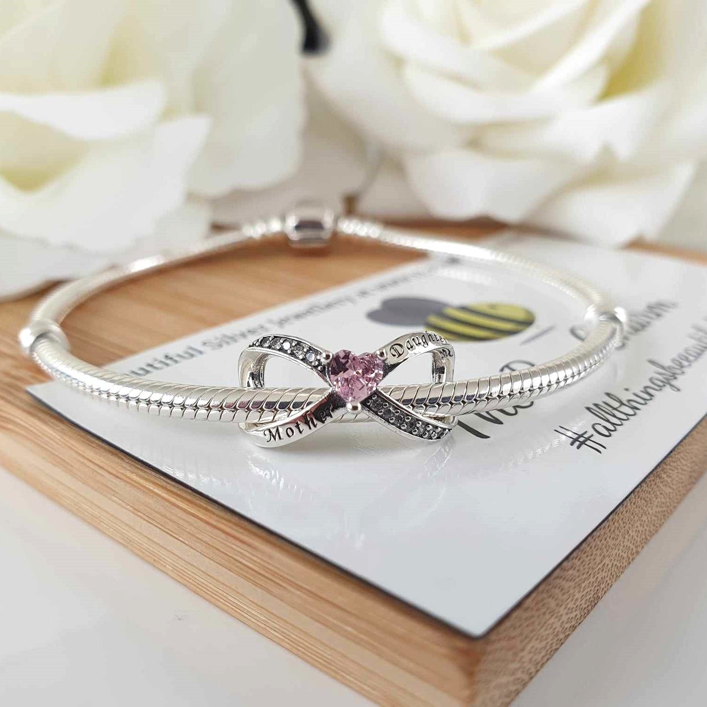 Mother & Daughter Forever Charm - The Bee Charm