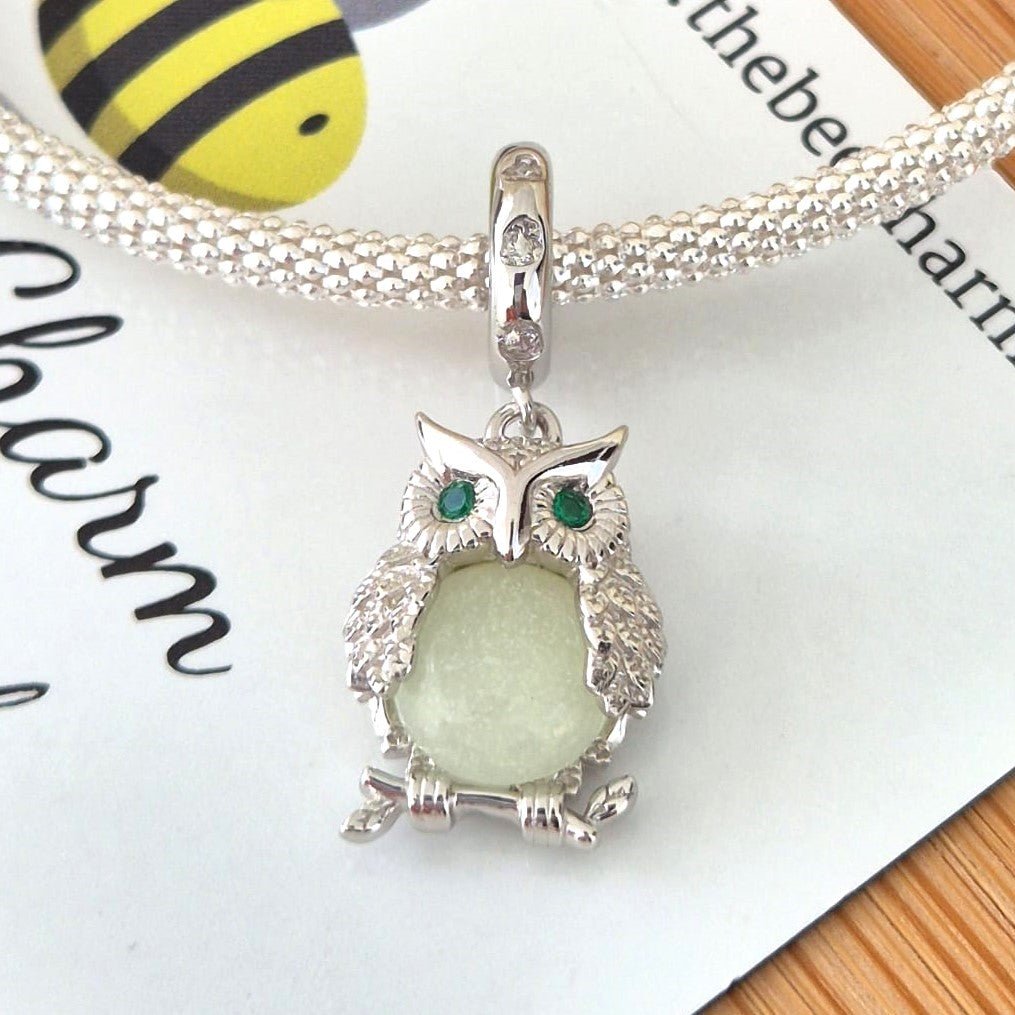 Owl Charm - The Bee Charm