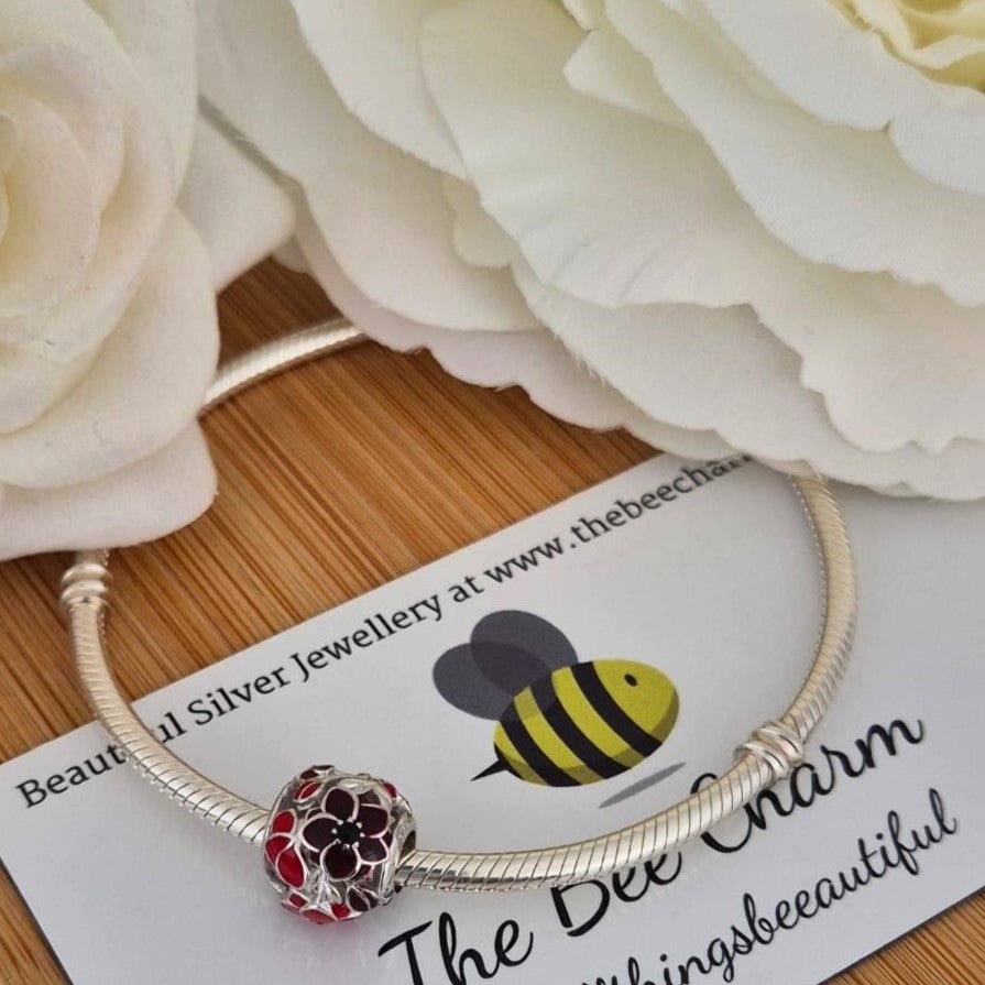 Poppy Charm - The Bee Charm