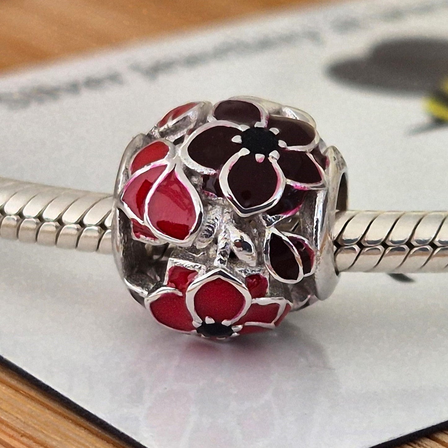 Poppy Charm - The Bee Charm