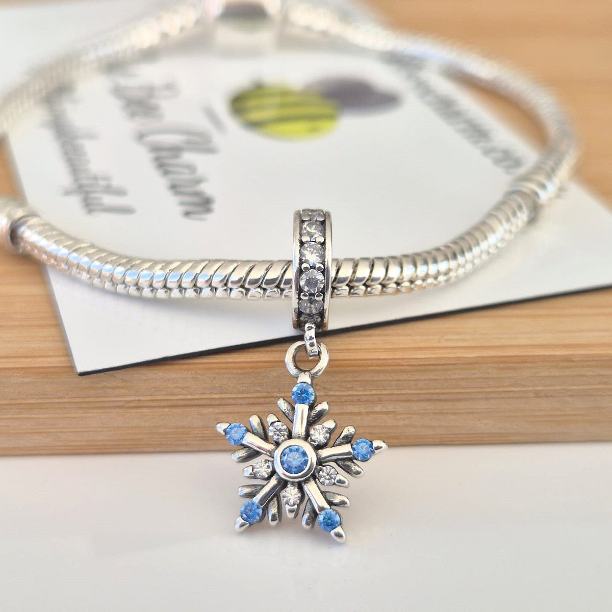 Snowflake Charm - The Bee Charm