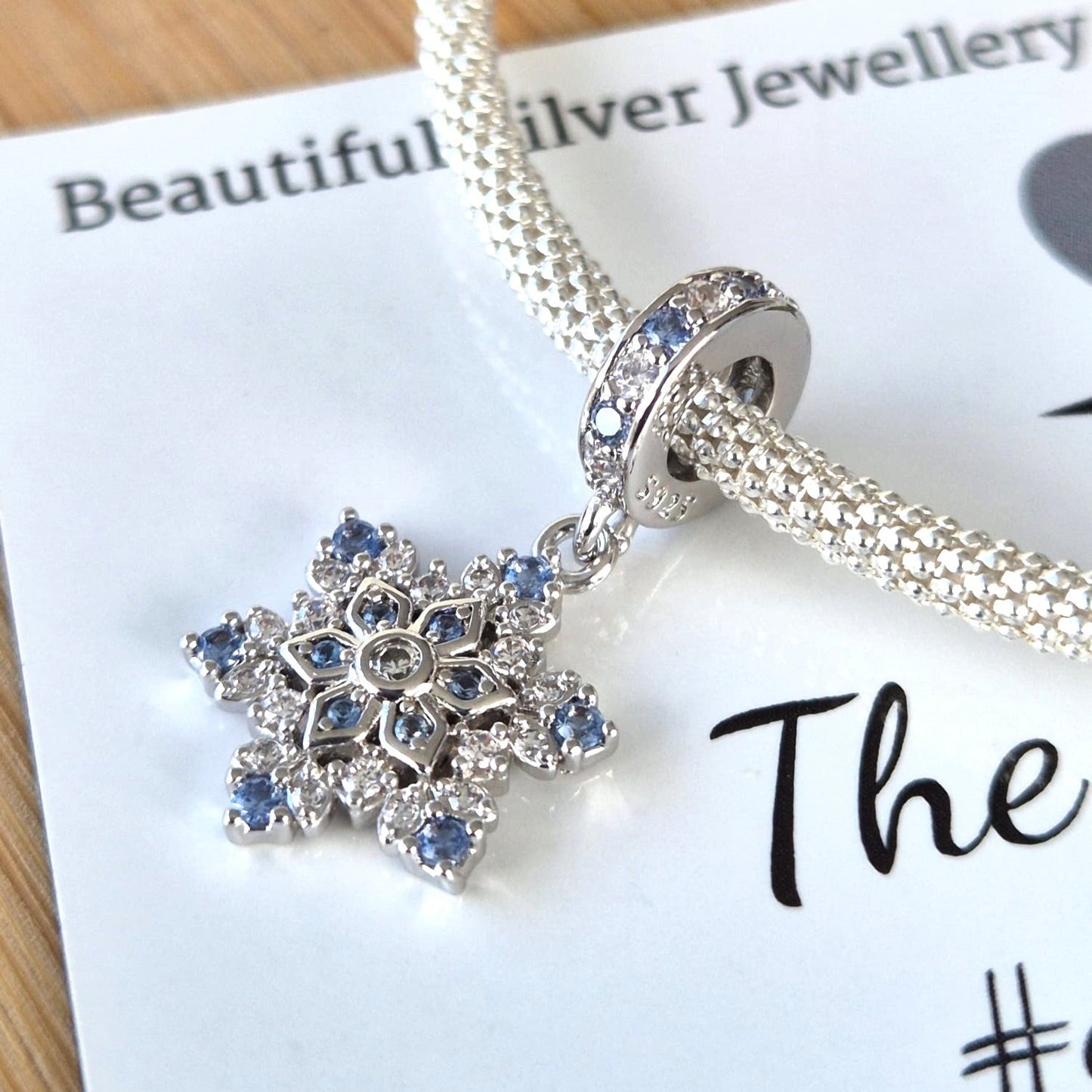 Snowflake Charm - The Bee Charm