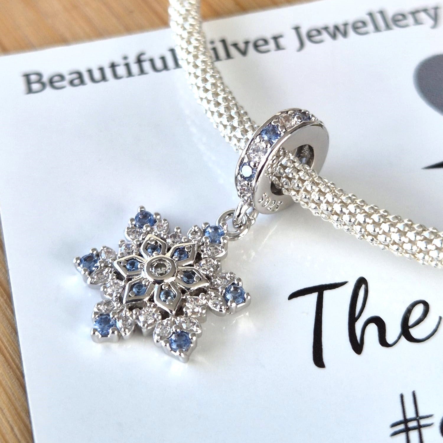 Snowflake Charm - The Bee Charm