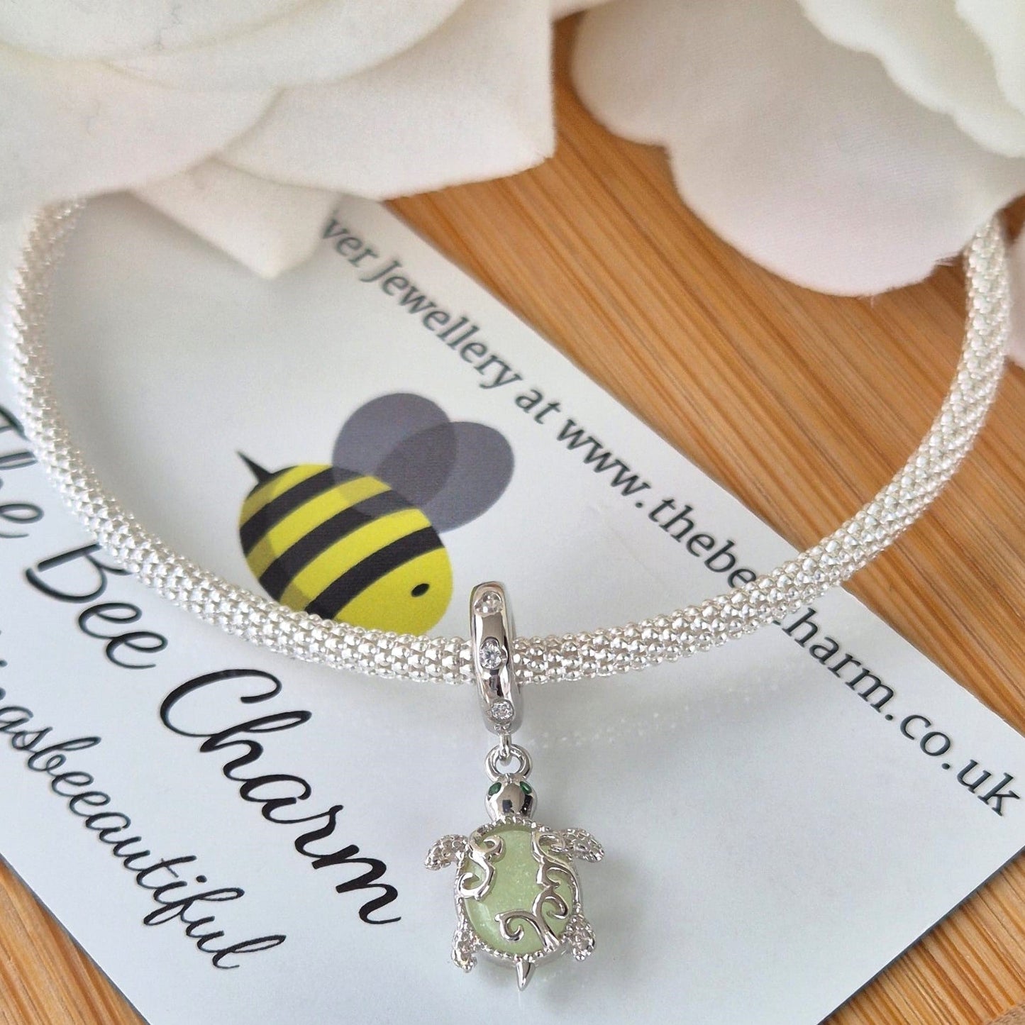 Turtle Charm - The Bee Charm