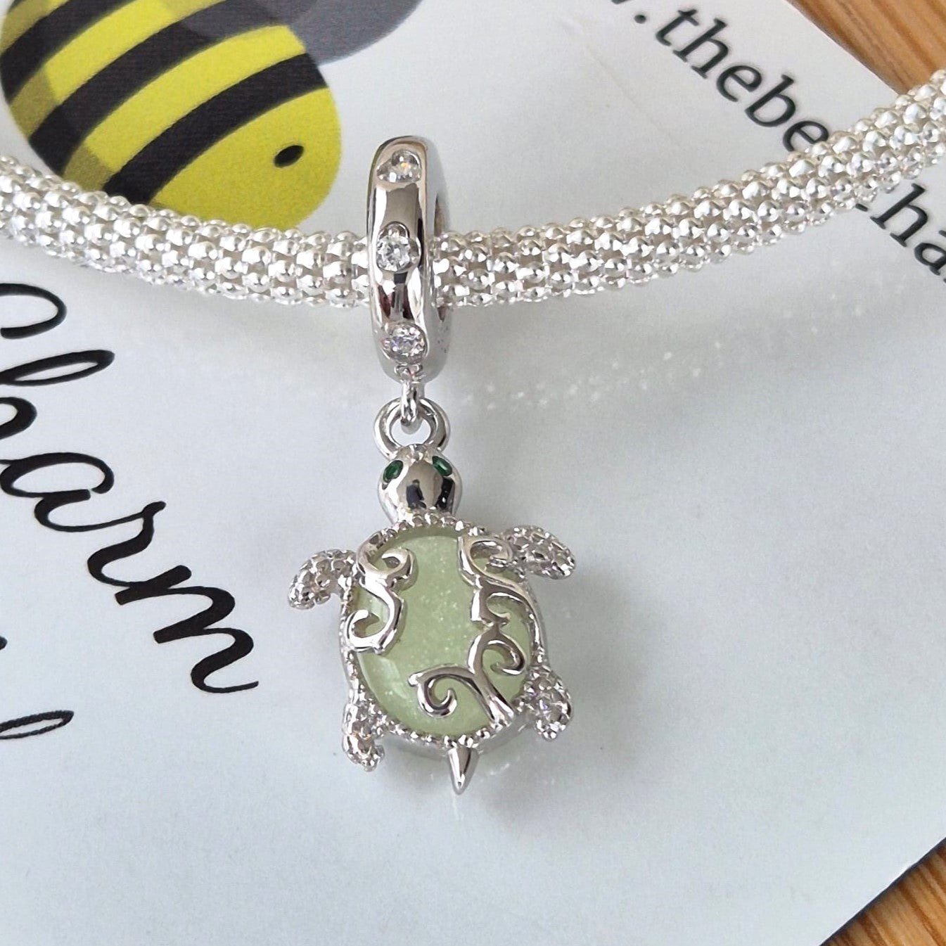 Turtle Charm - The Bee Charm