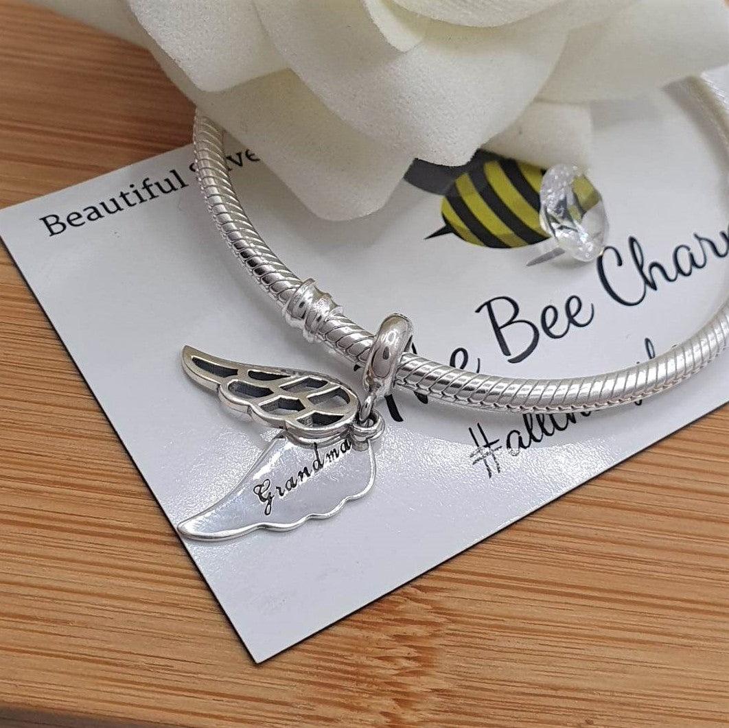 Angel Grandma Charm - The Bee Charm