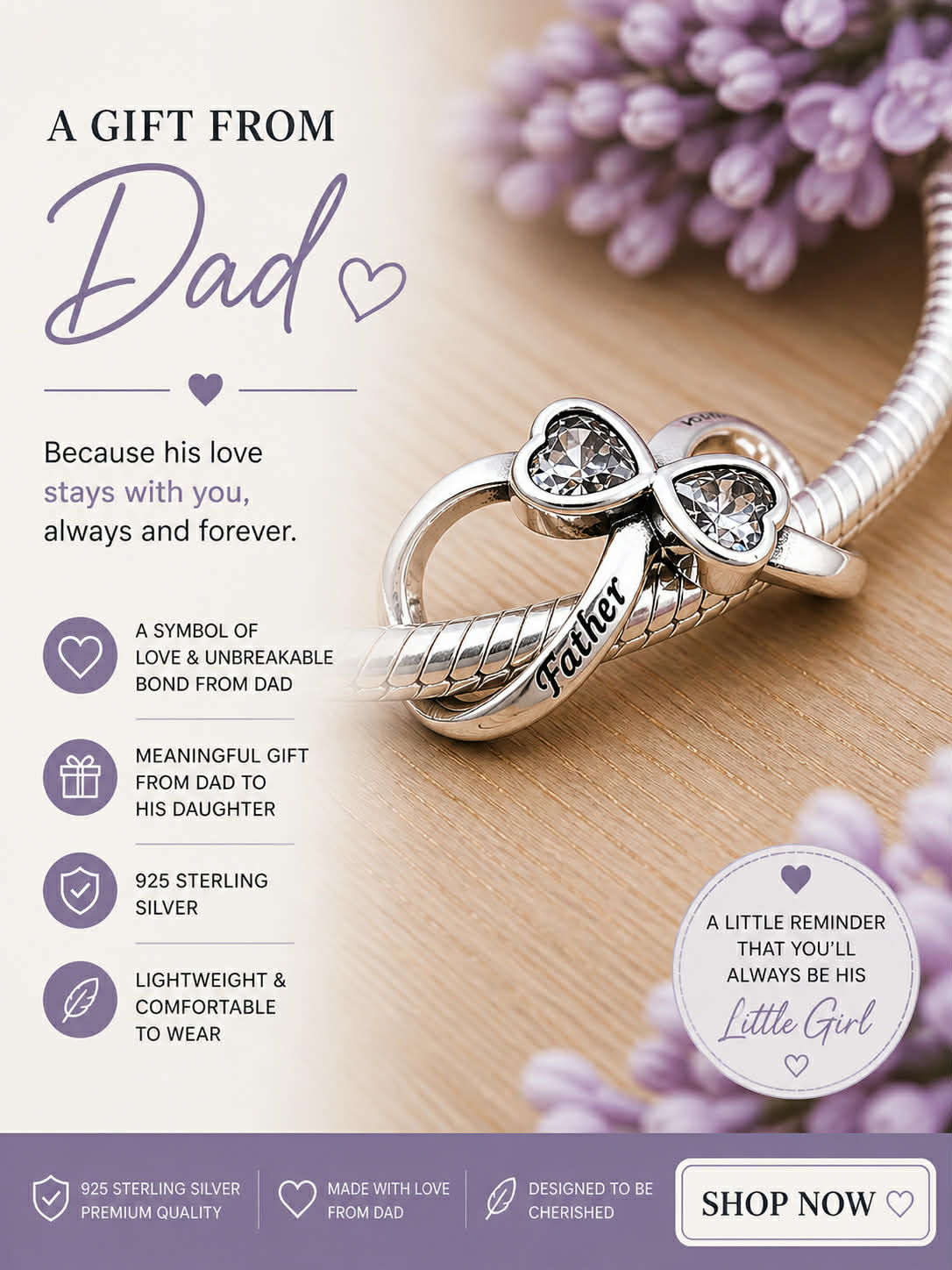 Sterling Silver Charms: The Perfect Birthday Gift for Her - The Bee Charm