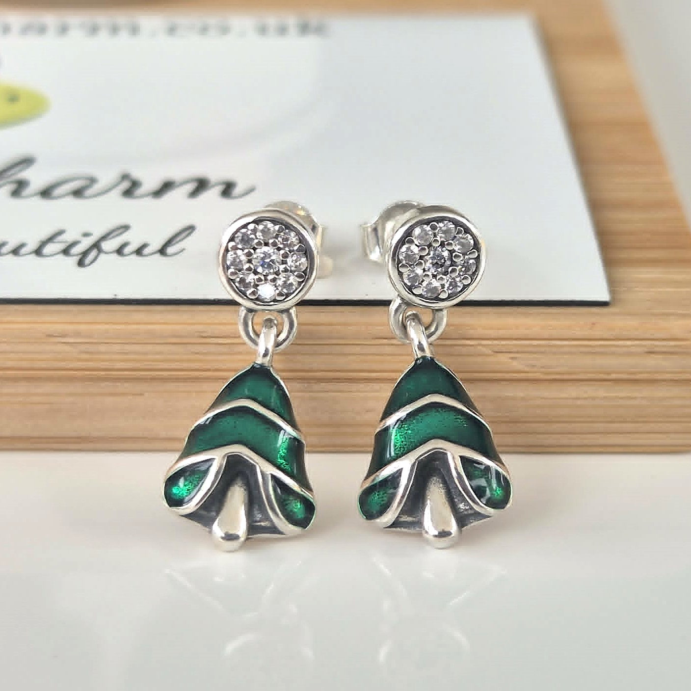 Christmas Tree Earrings