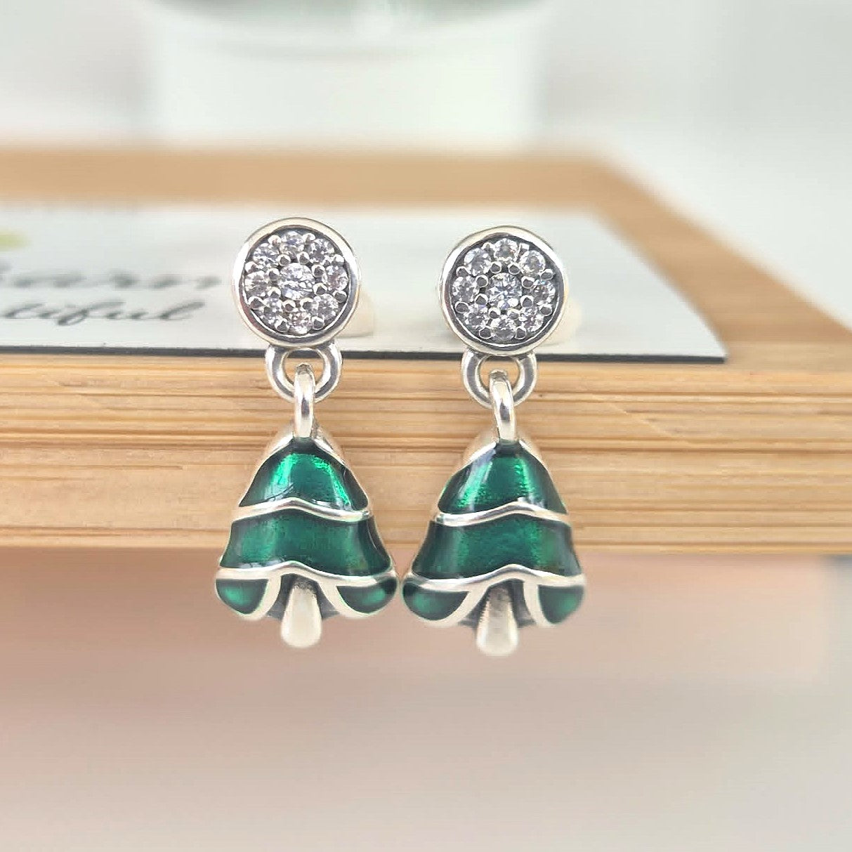 Christmas Tree Earrings