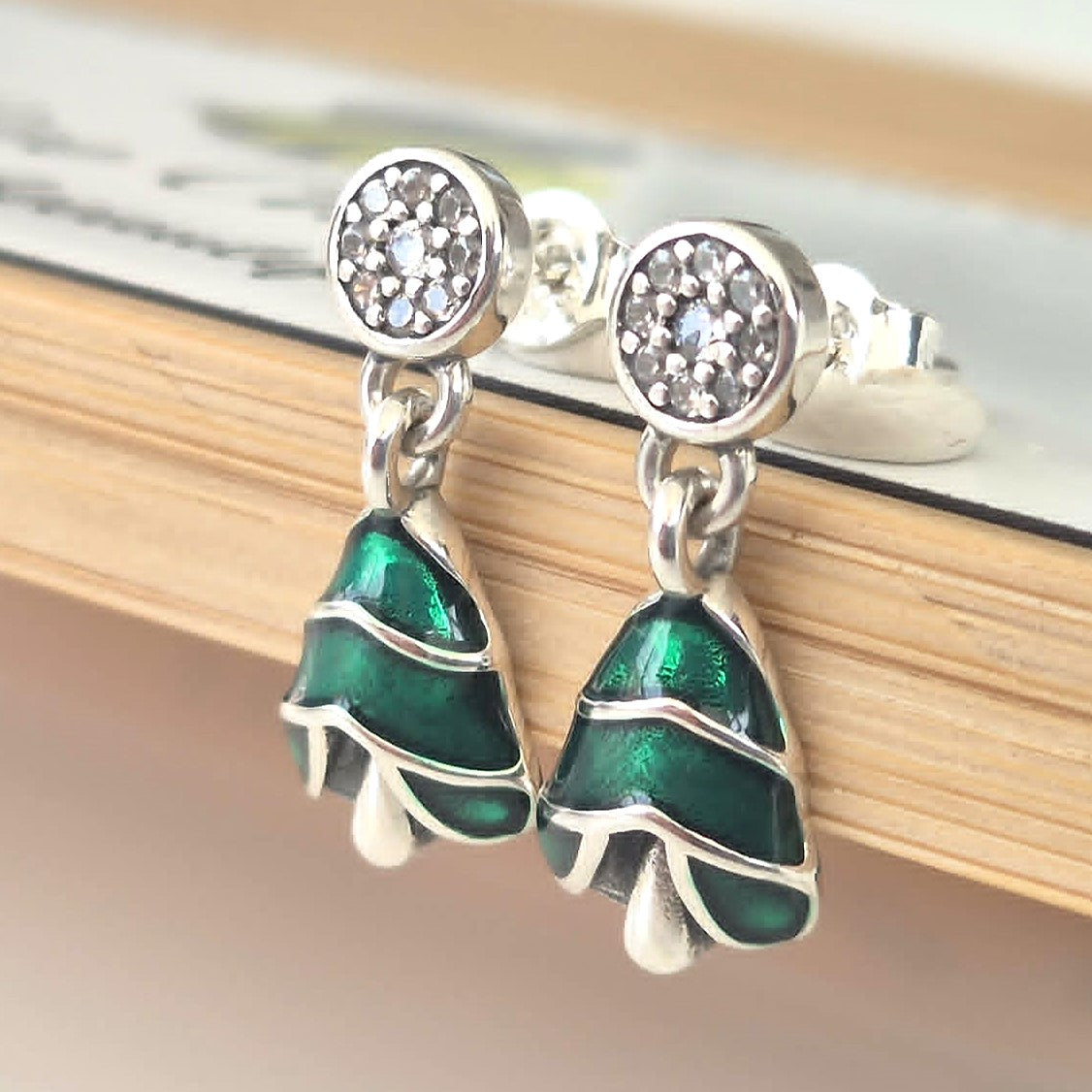 Christmas Tree Earrings