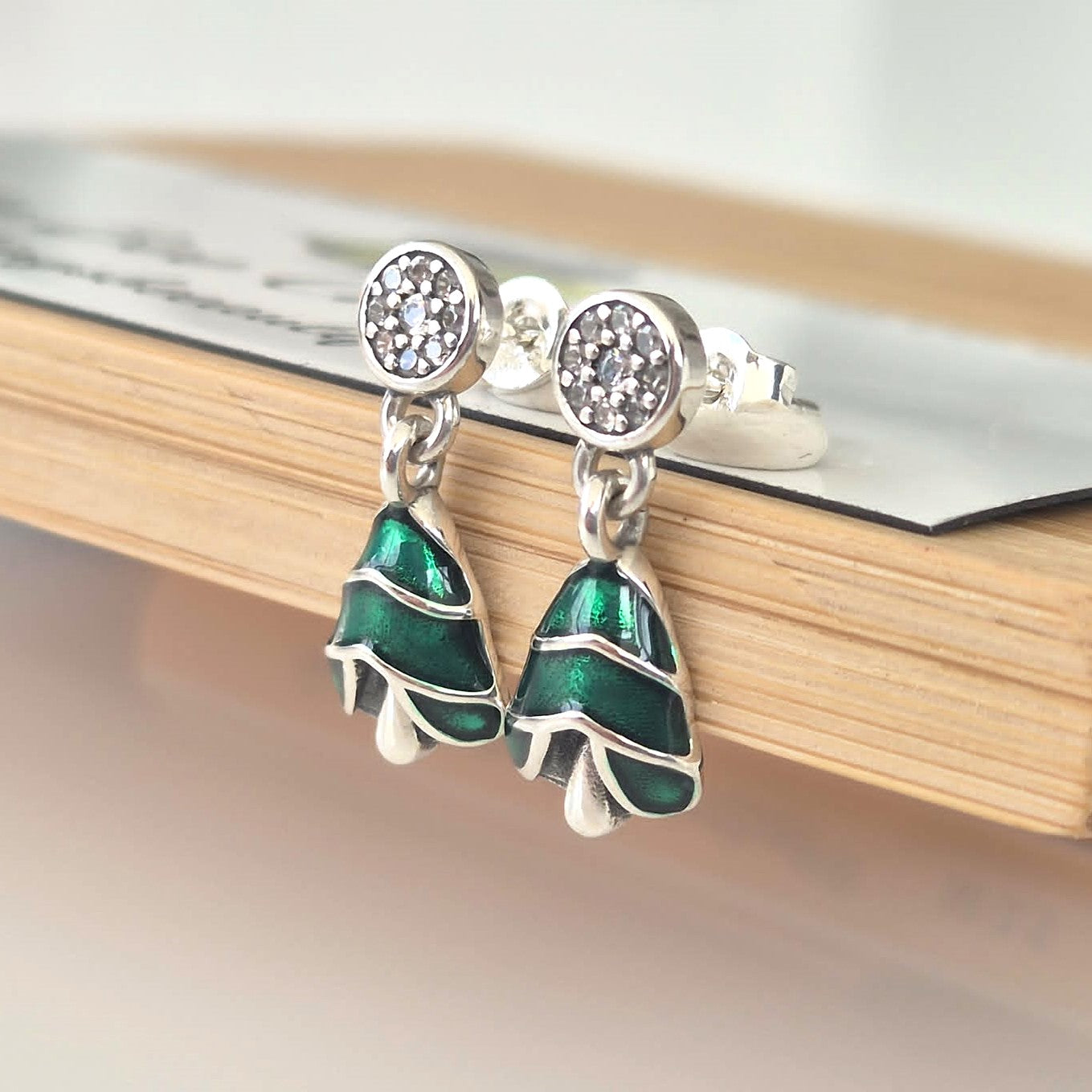 Christmas Tree Earrings