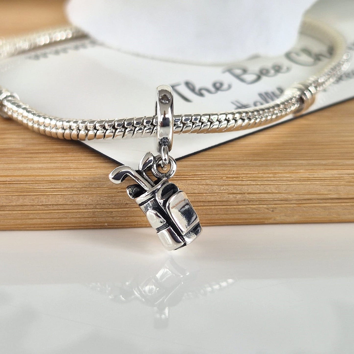 I Love To Golf Charm