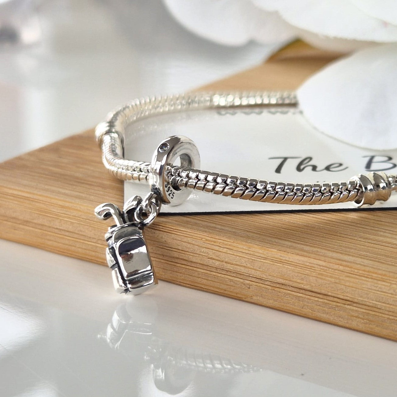 I Love To Golf Charm