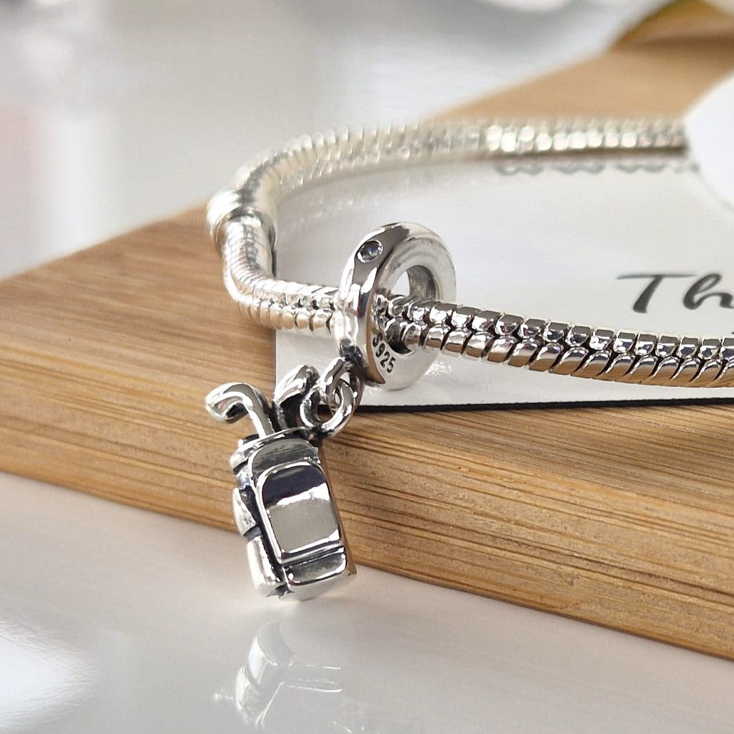 I Love To Golf Charm