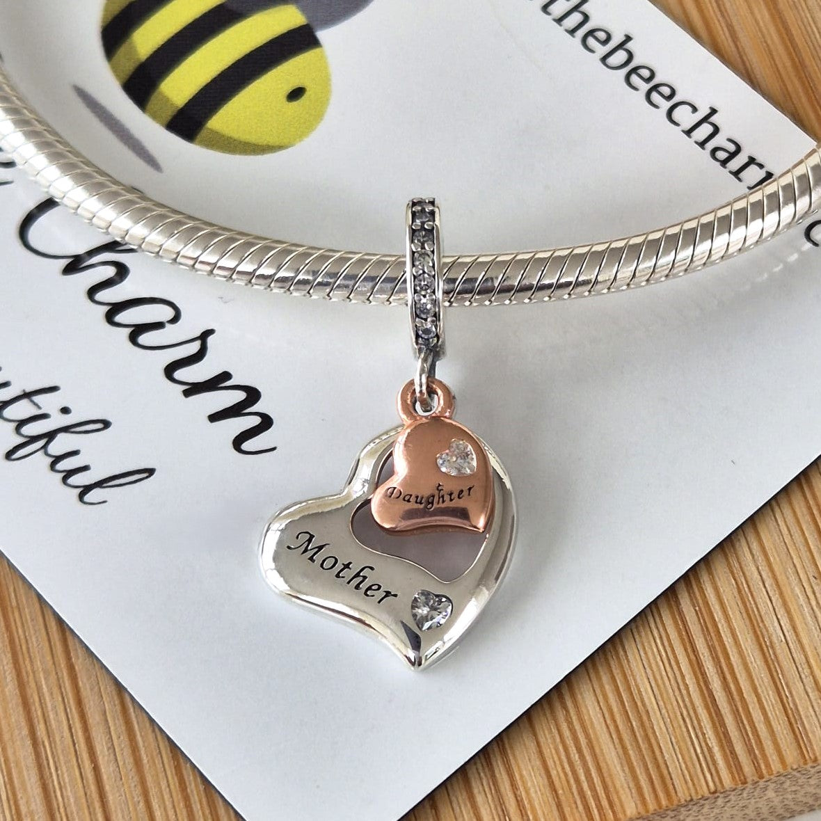 Mother and Daughter Charm