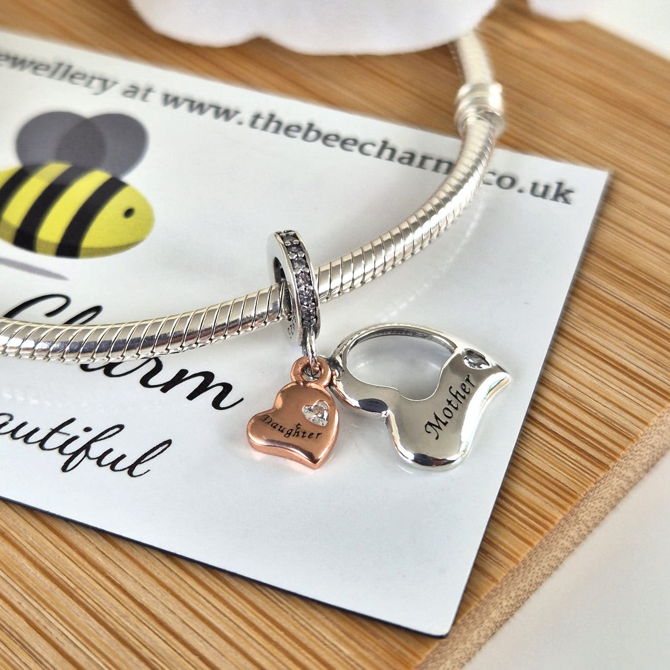 Mother and Daughter Charm