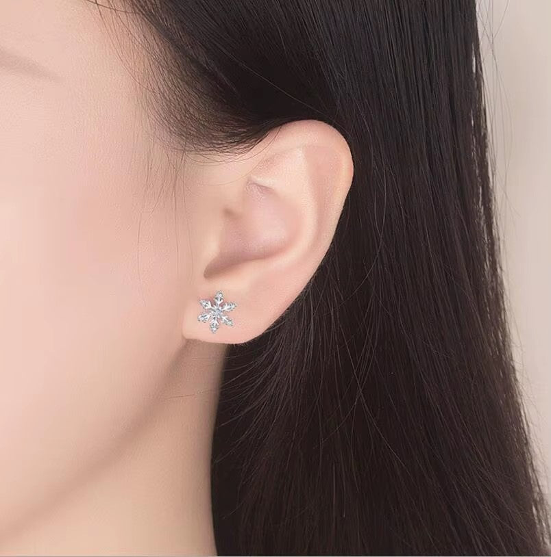 Snowflake Studs