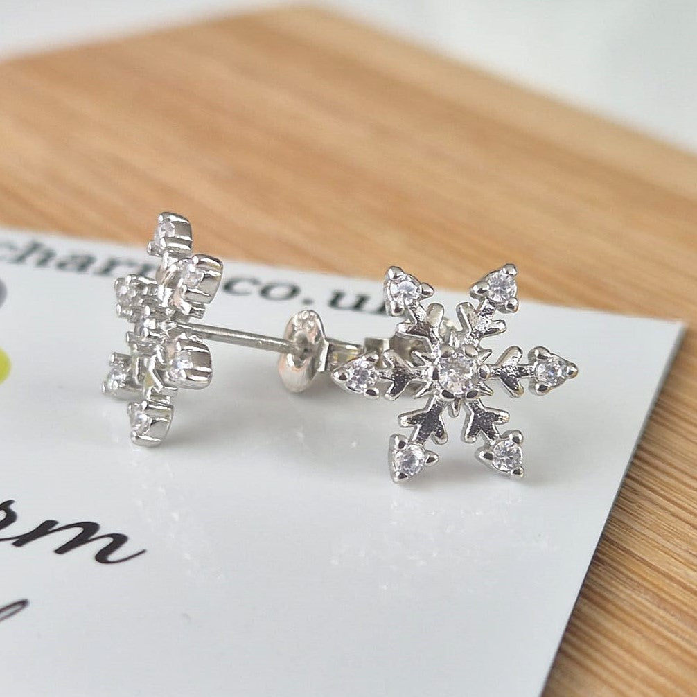 Snowflake Studs