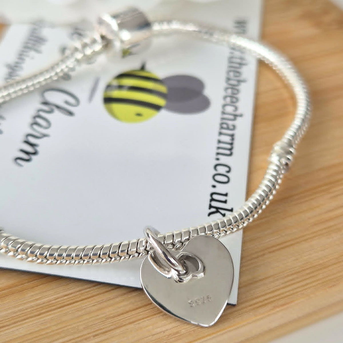 All Heart Charm - The Bee Charm
