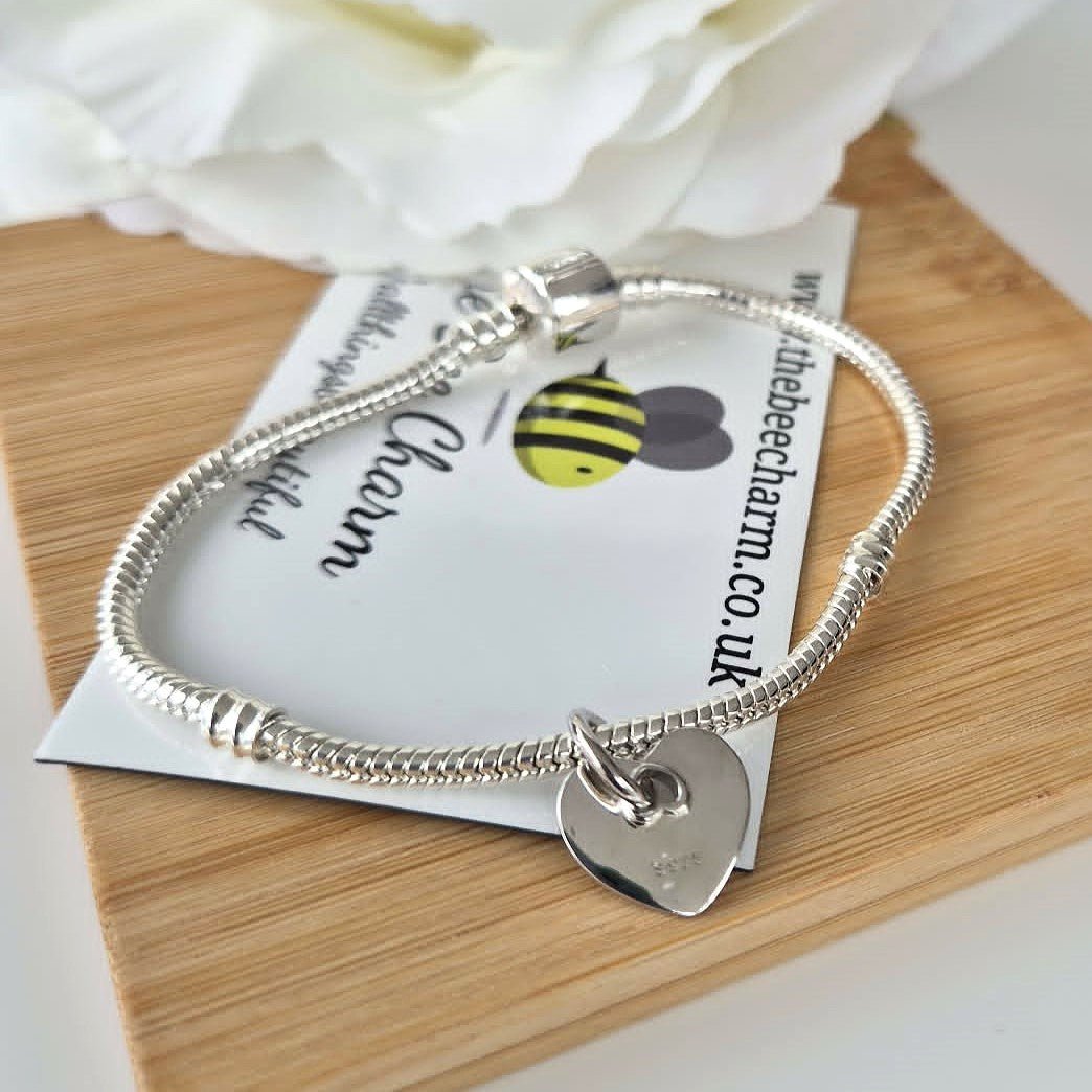 All Heart Charm - The Bee Charm