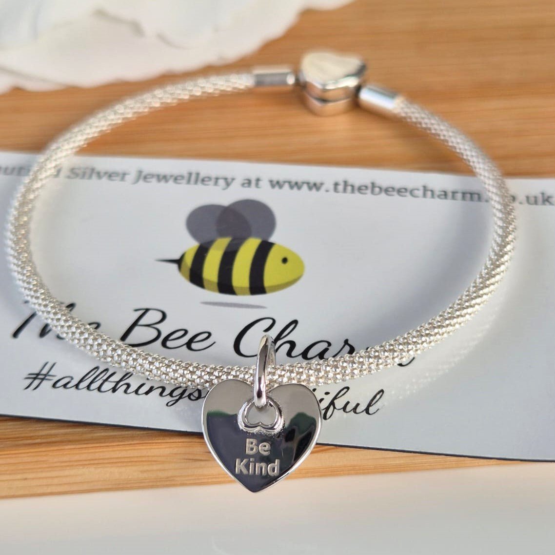 Be Kind Charm - The Bee Charm