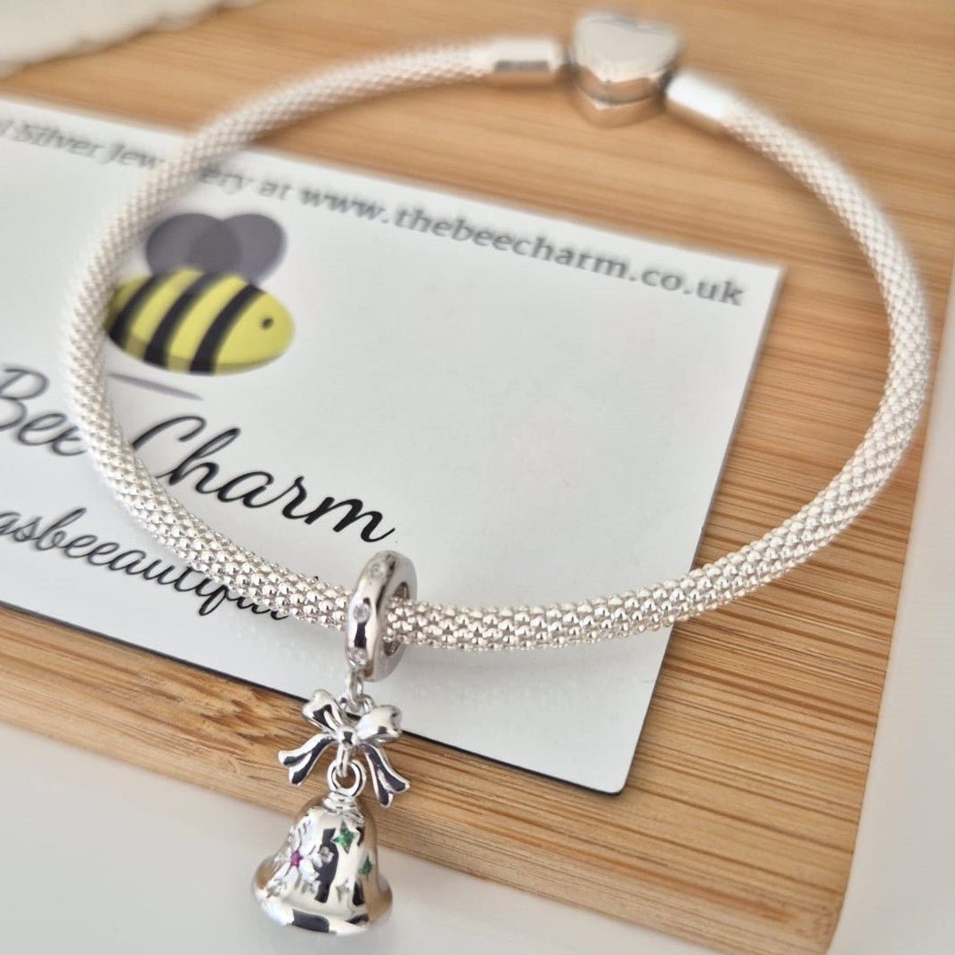 Bow Bell Charm - The Bee Charm
