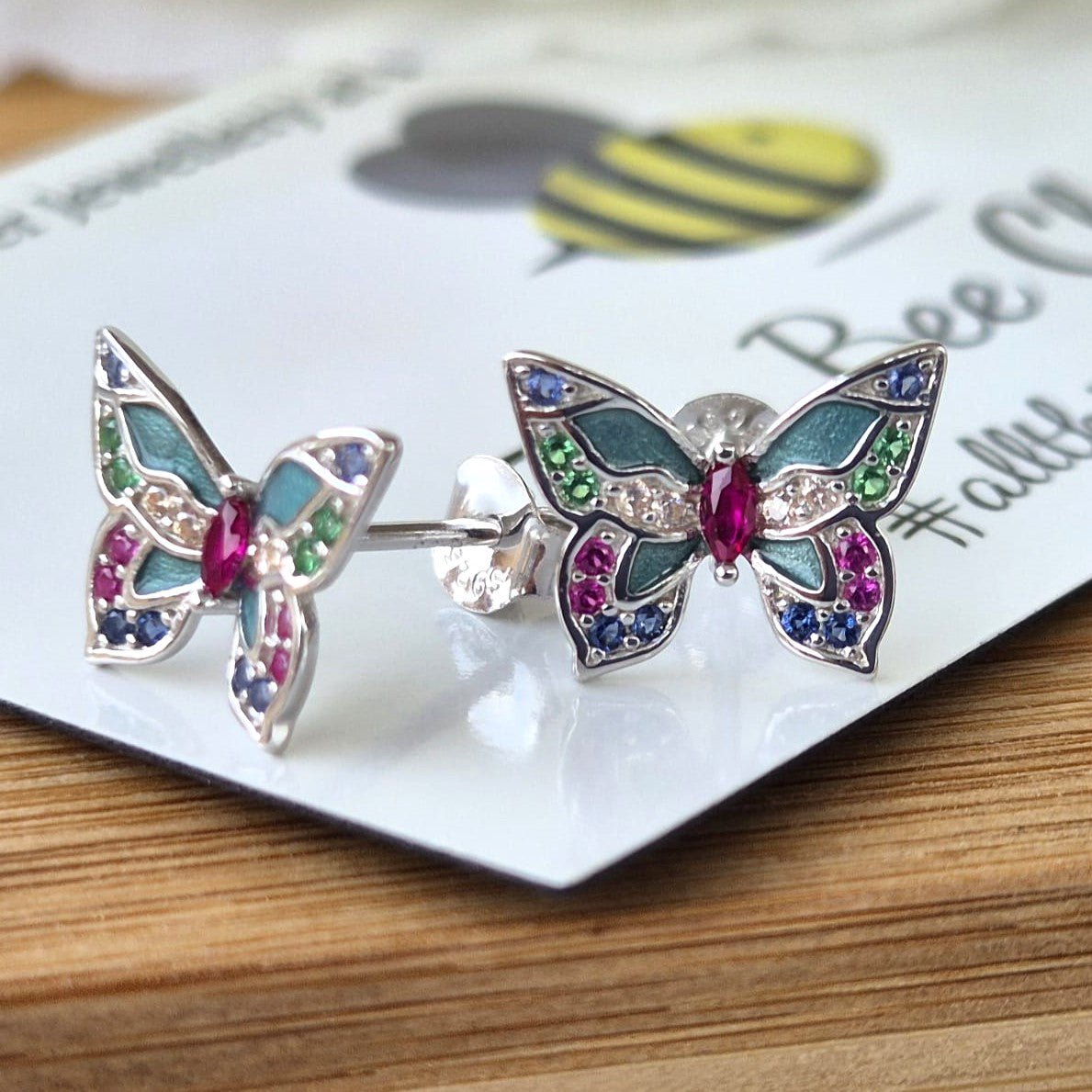 Butterfly Studs - The Bee Charm