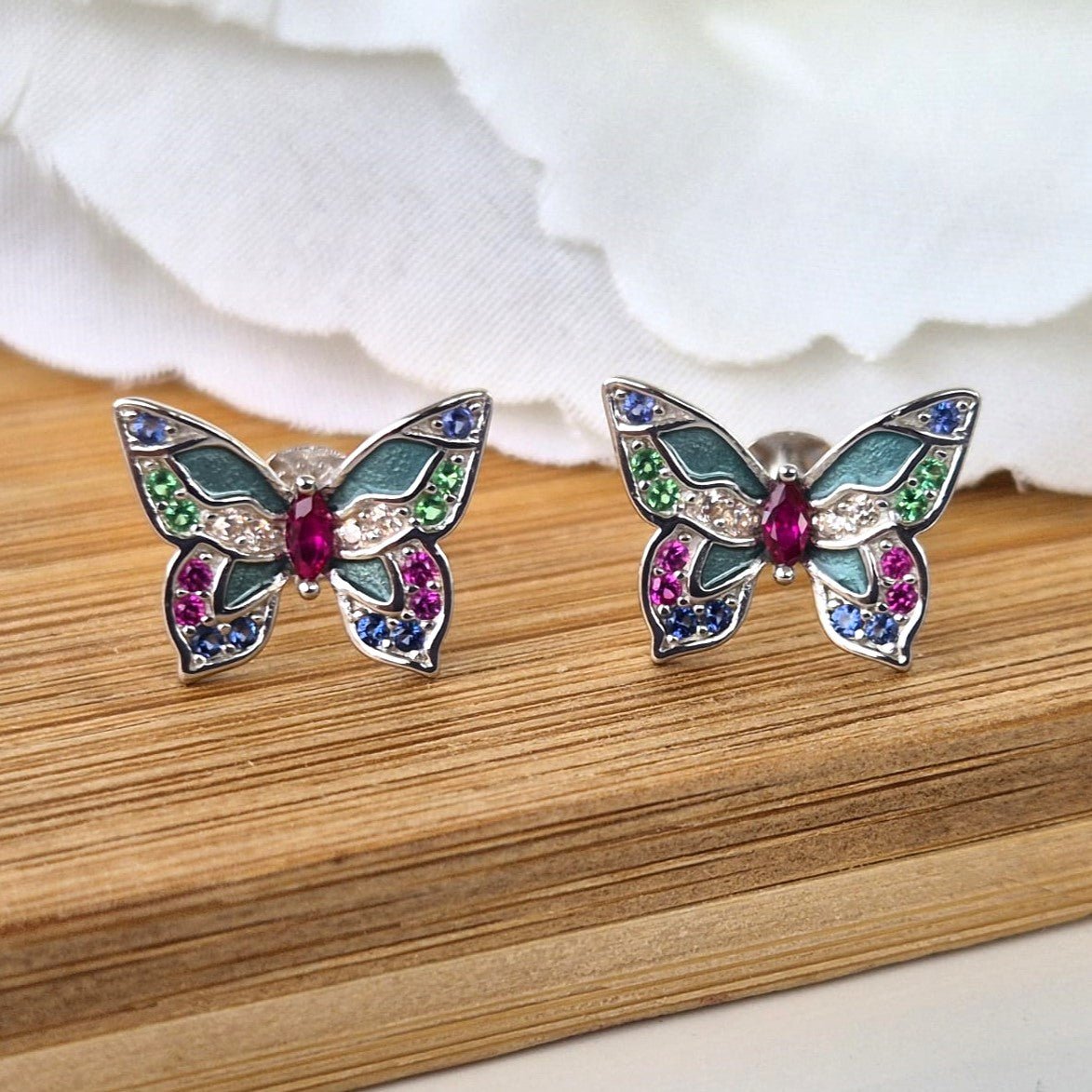 Butterfly Studs - The Bee Charm