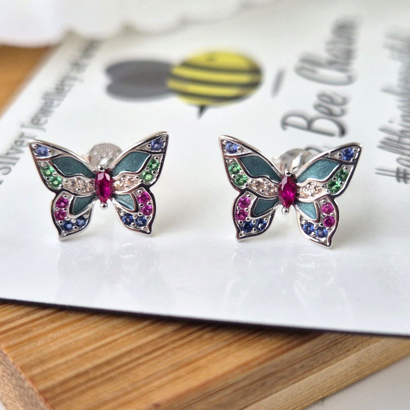 Butterfly Studs - The Bee Charm