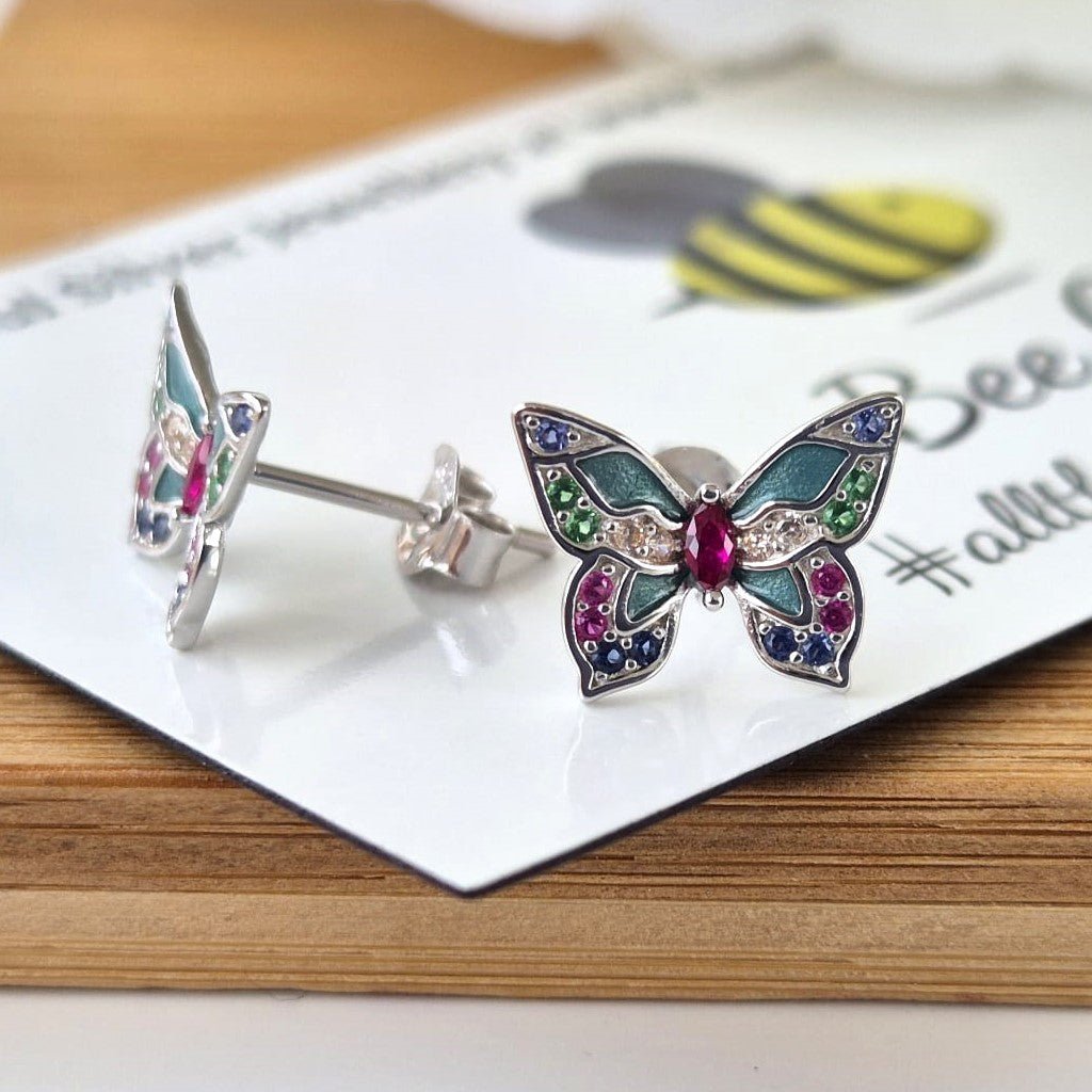 Butterfly Studs - The Bee Charm