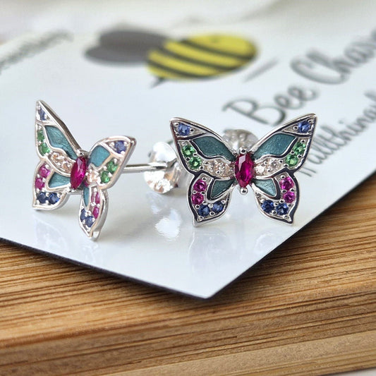 Butterfly Studs - The Bee Charm