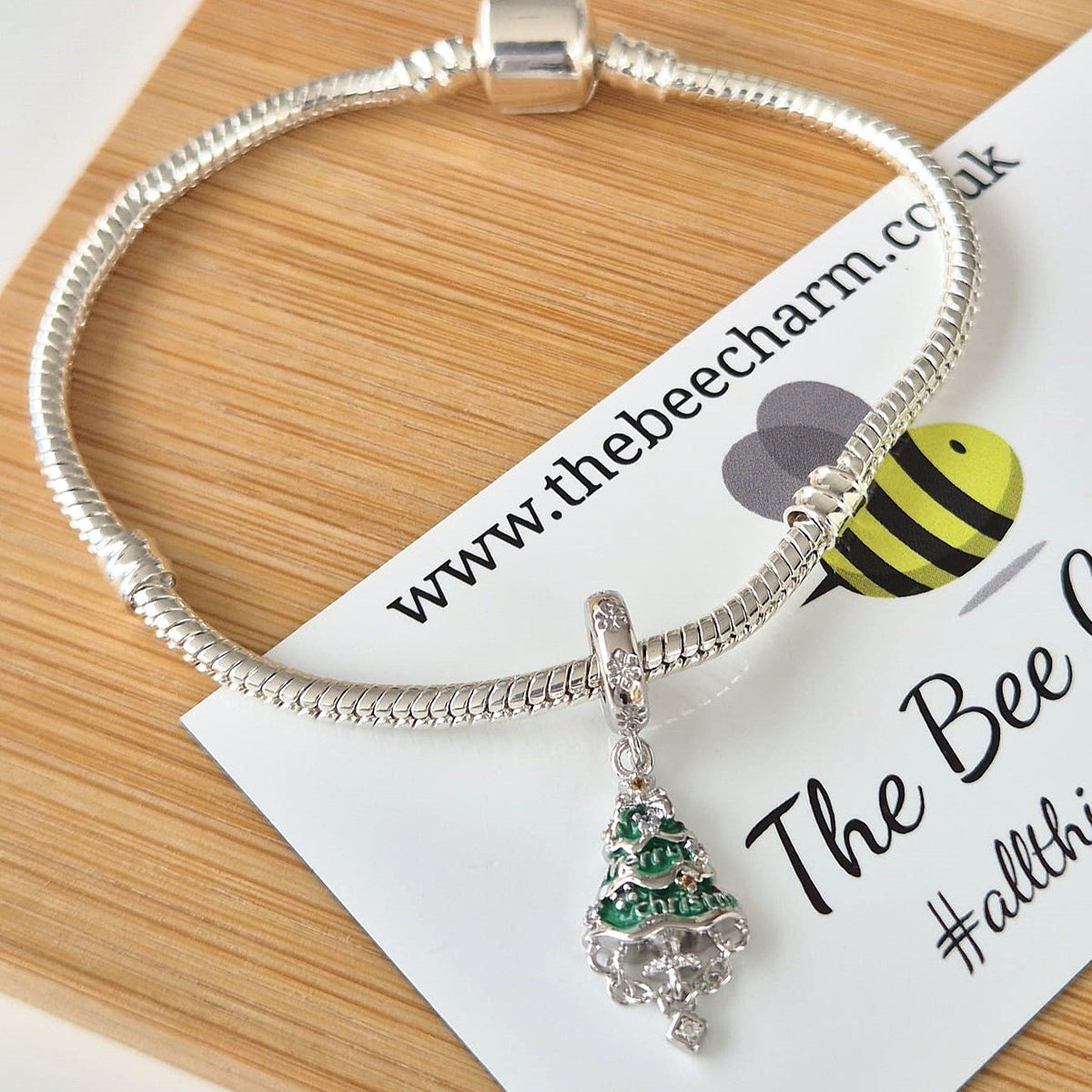 Christmas Tree Charm - The Bee Charm