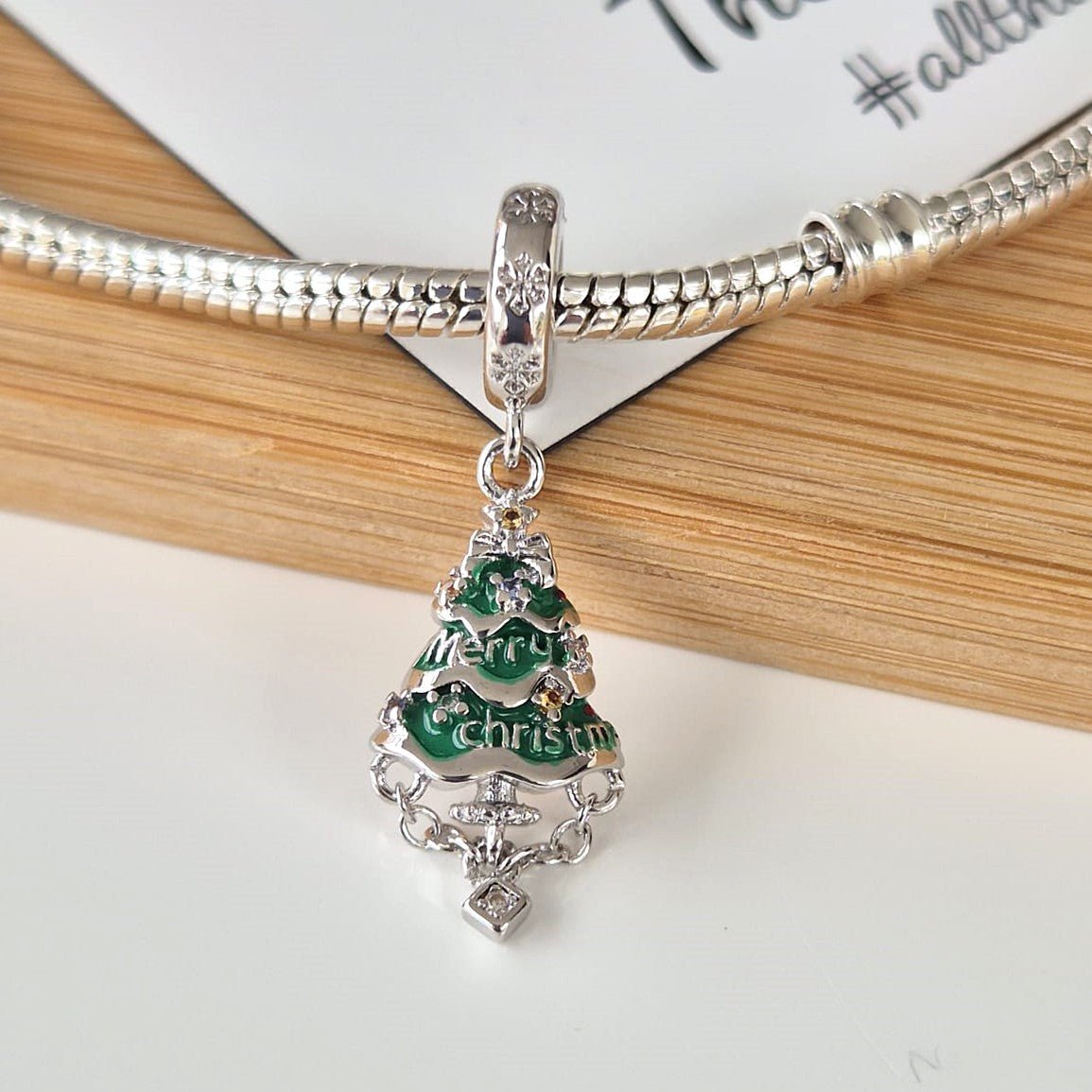 Christmas Tree Charm - The Bee Charm