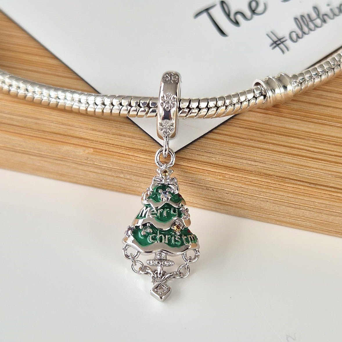 Christmas Tree Charm - The Bee Charm