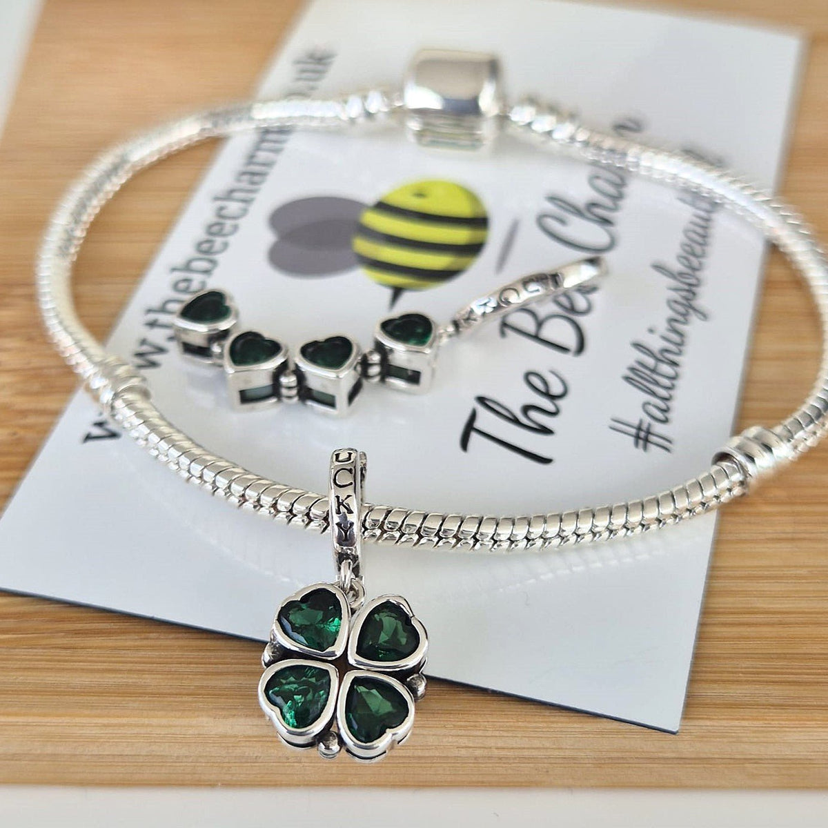 Clover Surprise Charm - The Bee Charm