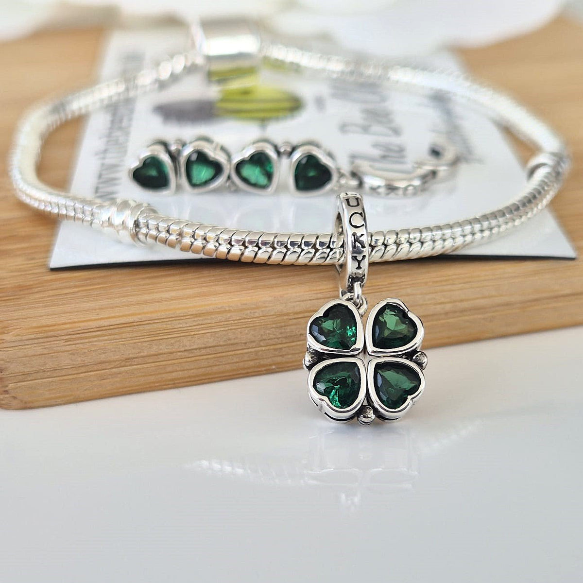 Clover Surprise Charm - The Bee Charm
