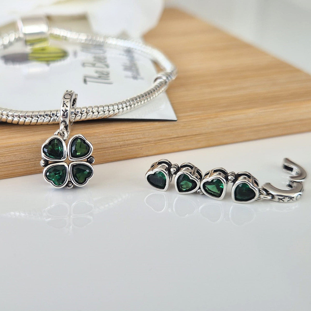 Clover Surprise Charm - The Bee Charm