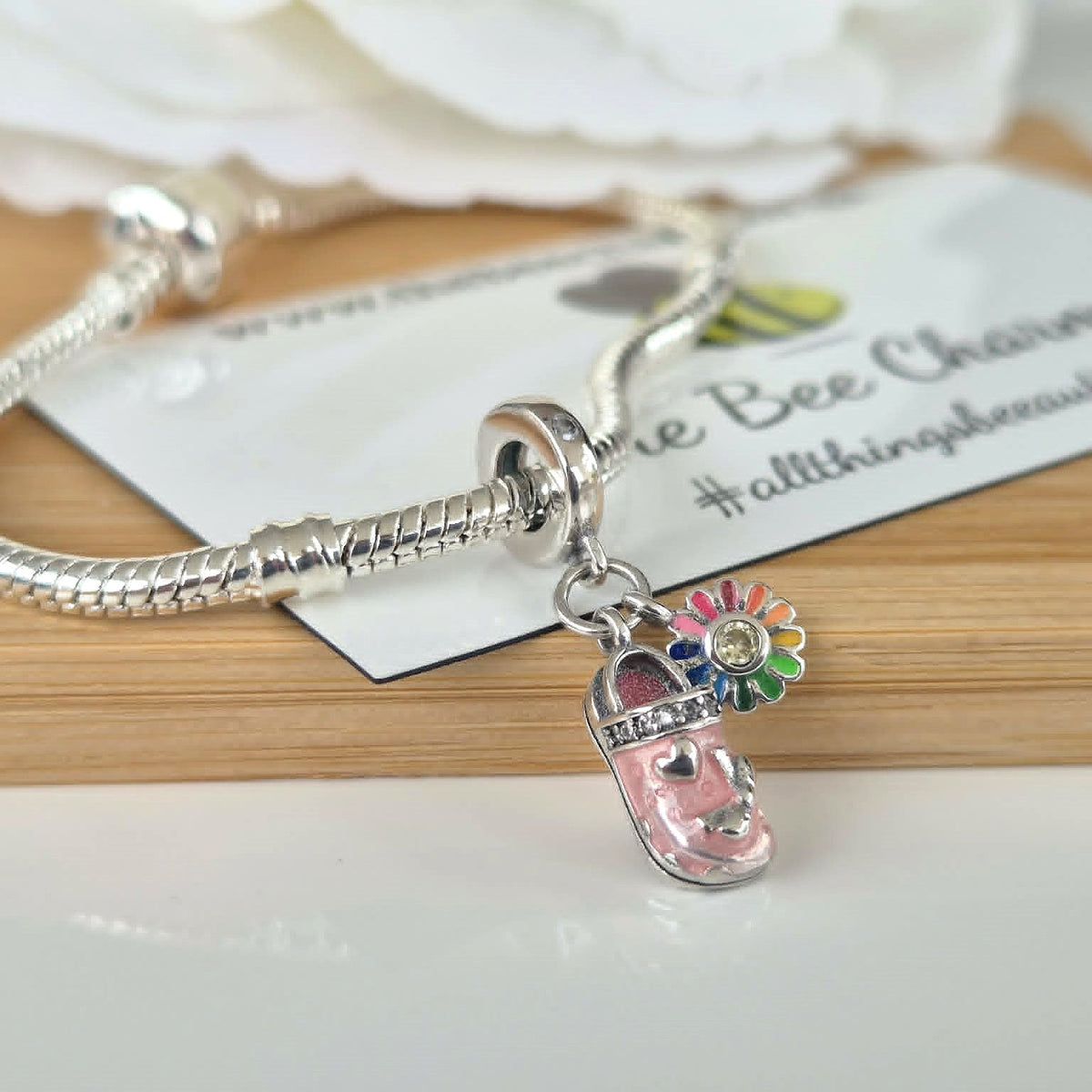 Croc Charm - The Bee Charm