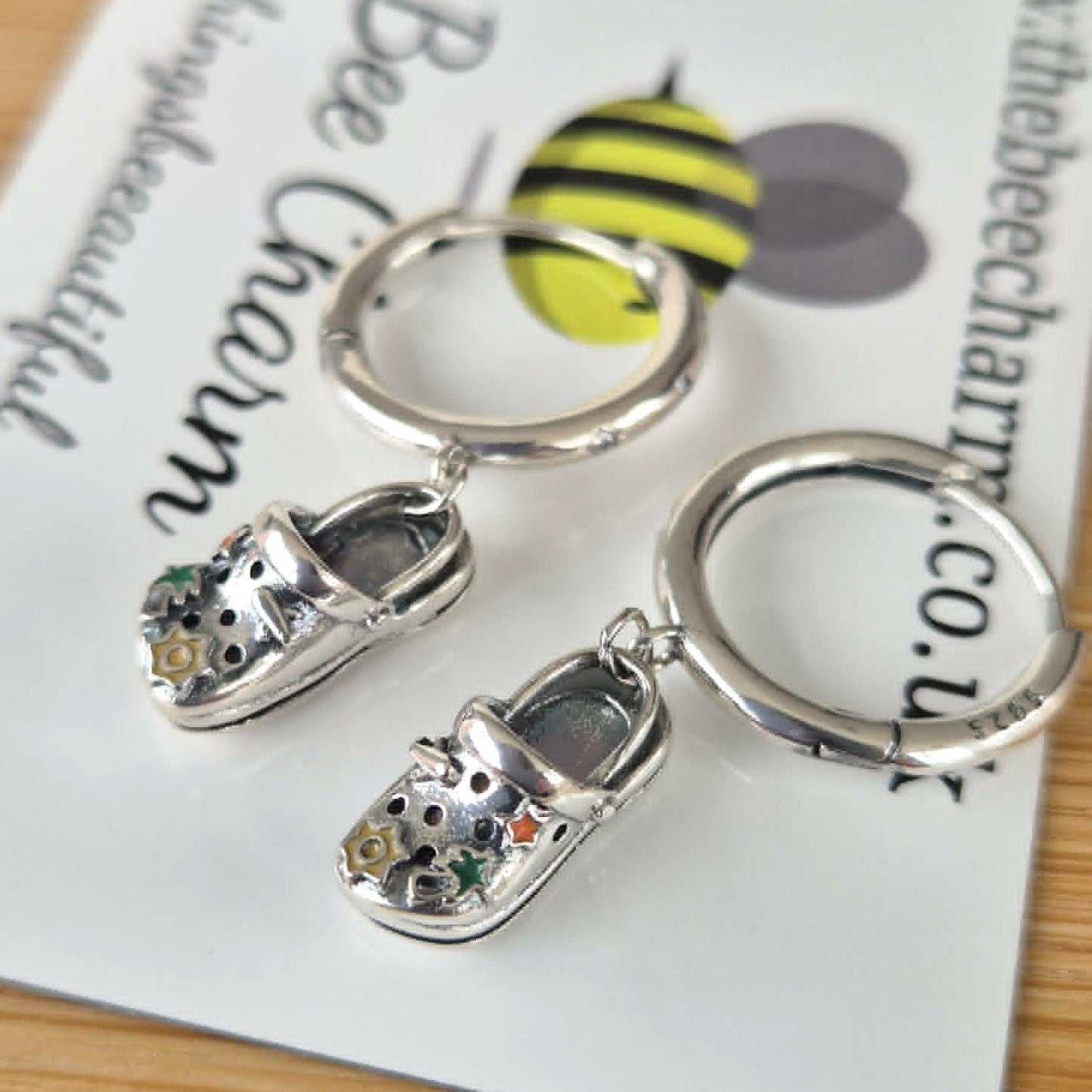 Croc Earrings - The Bee Charm