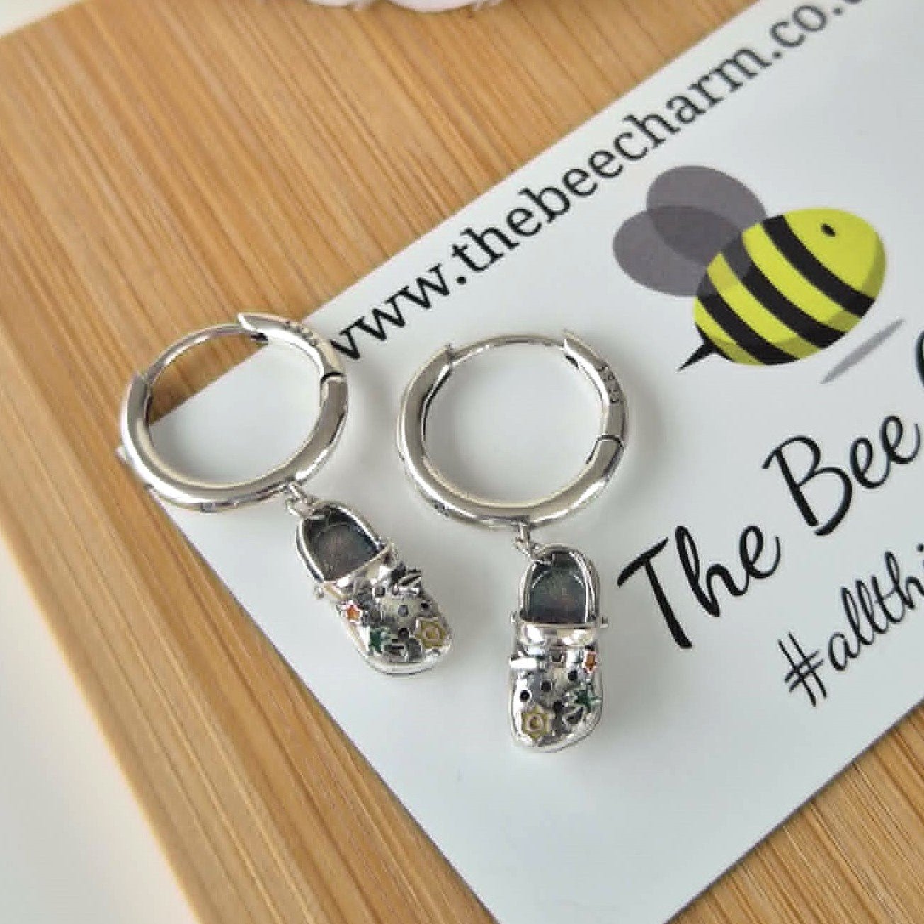 Croc Earrings - The Bee Charm